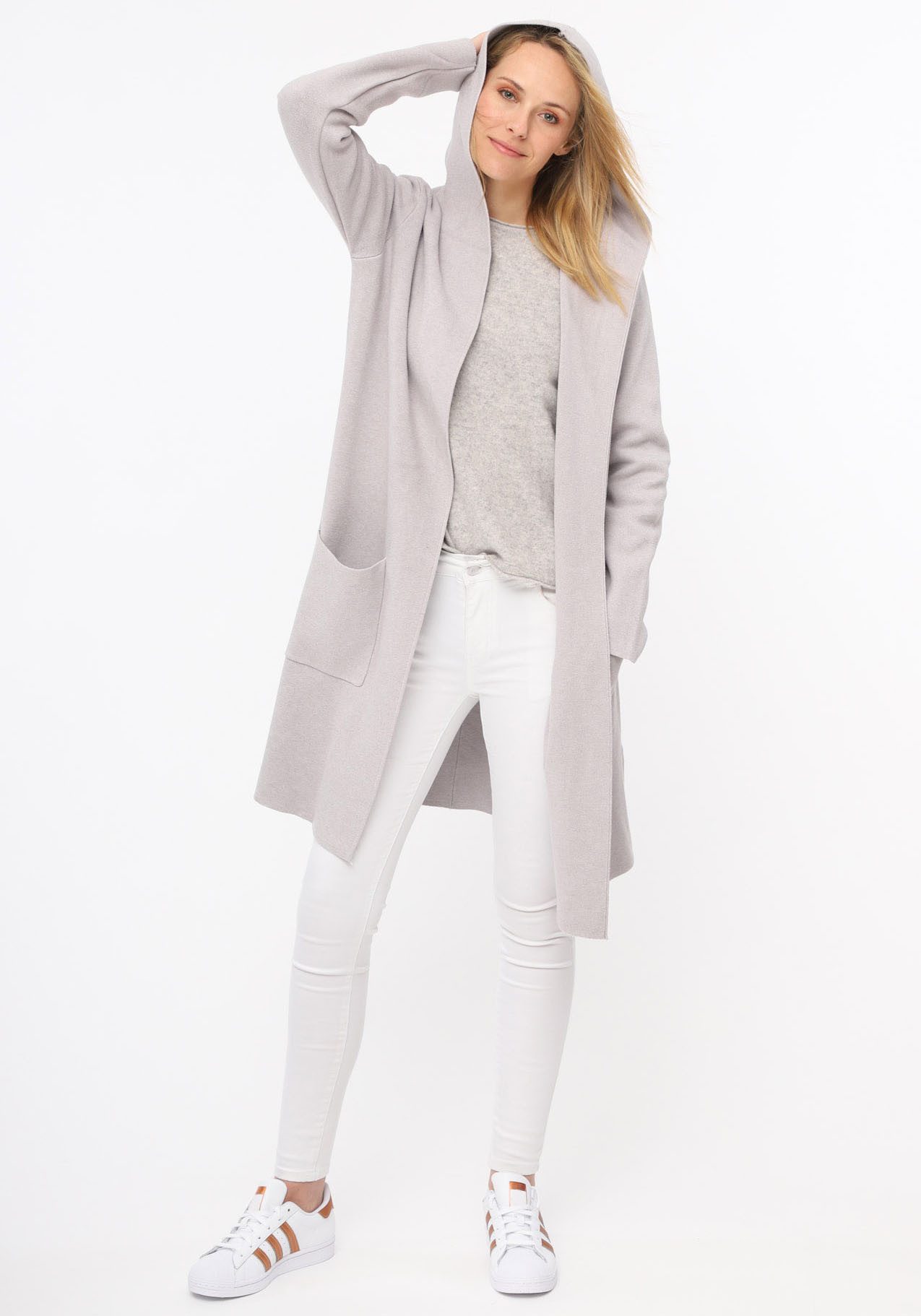 Zwillingsherz Vest "Janina" met opgezette zakken en zachte grip