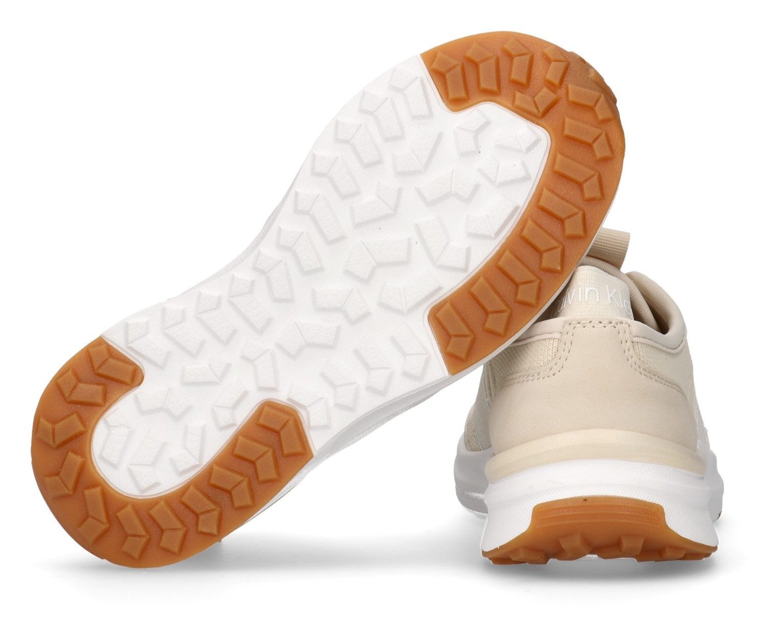 Calvin Klein Slip-on sneakers , instapschoen, sneaker met elastische kruisbandage