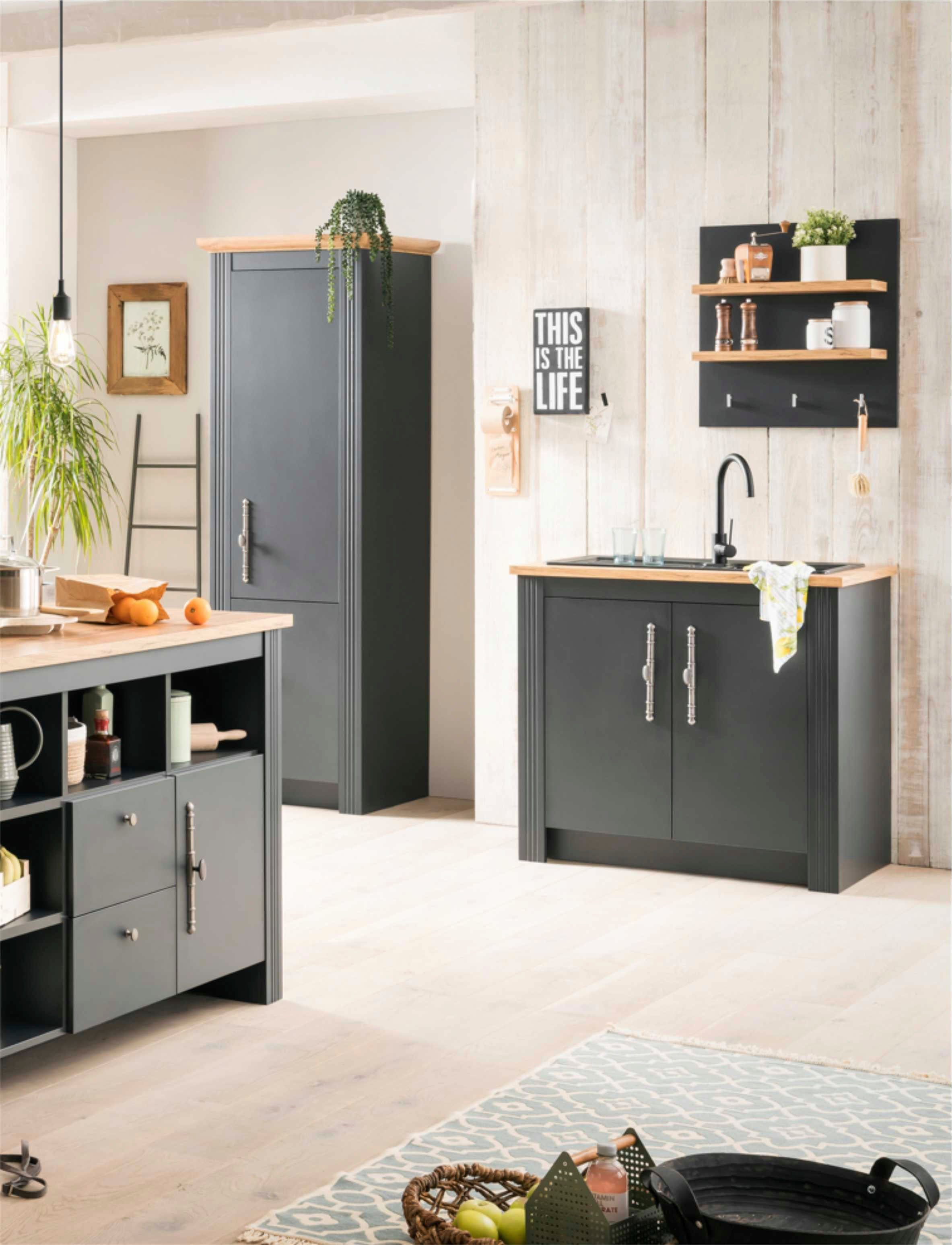 Kochstation Keuken KS-Westminster Breedte 96 cm, zonder elektrische apparaten