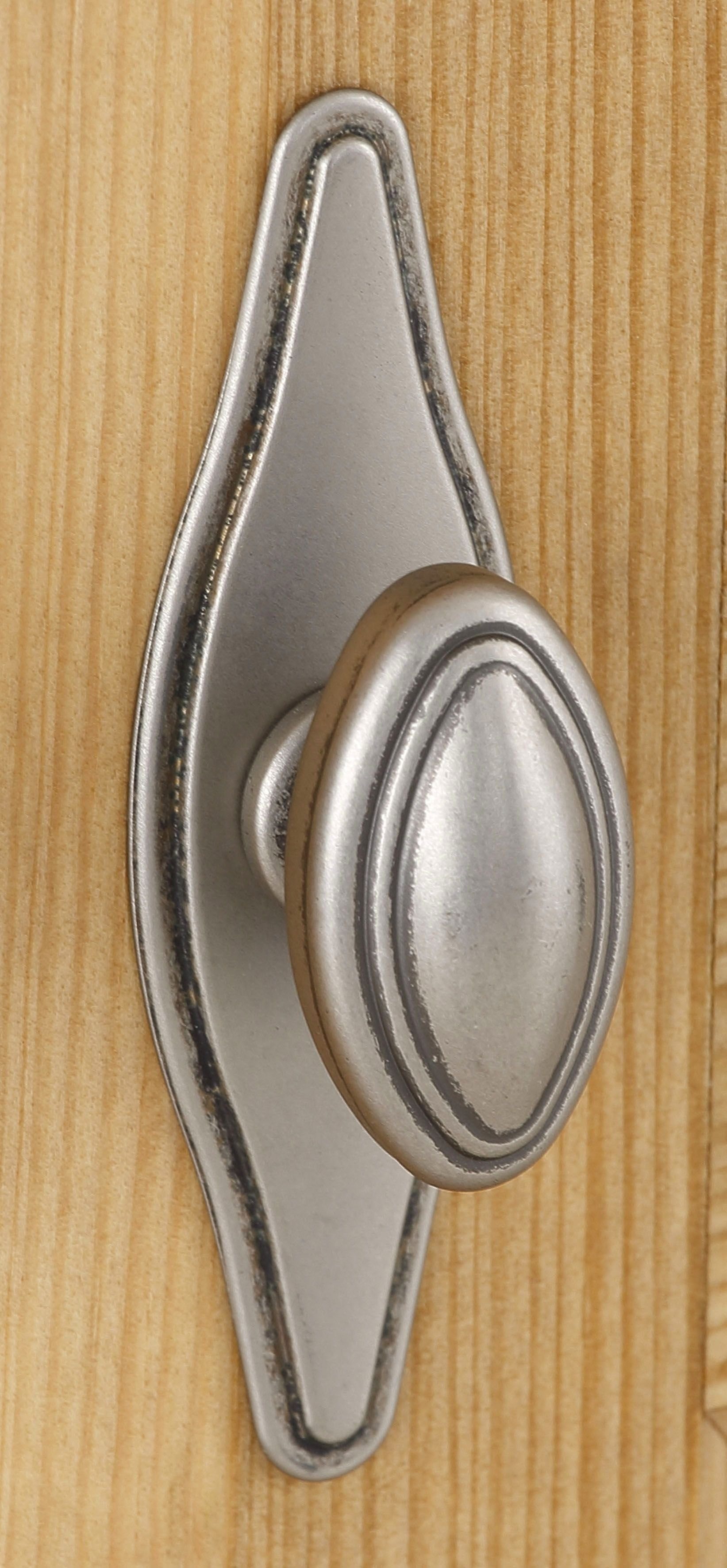Home affaire Kledingkast Rauna, met lamellen en kassetten, klassiek landelijke stijl, rustiek massief grenen, metalen handgrepen, meerdere varianten, tijdloos design