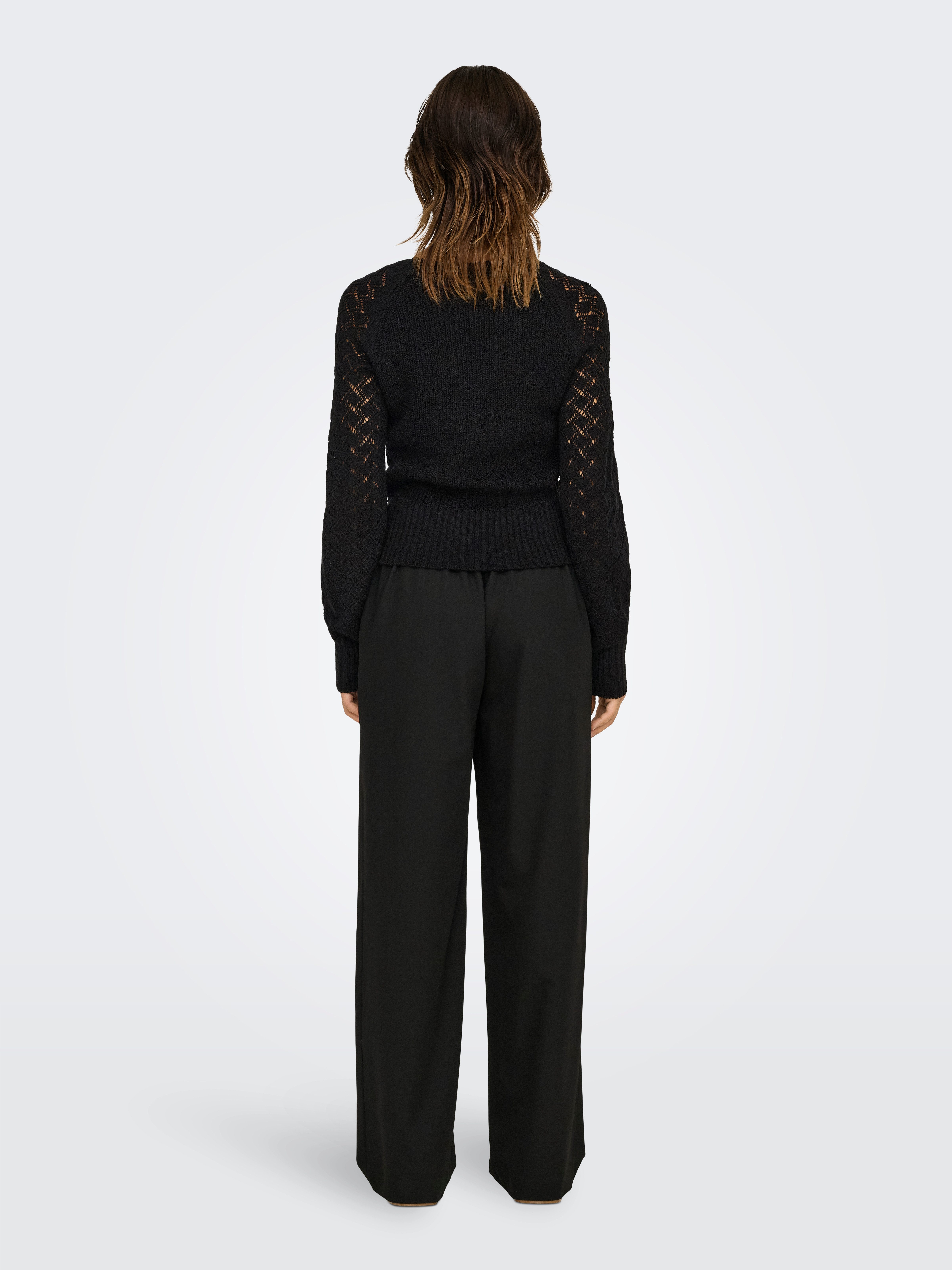 Only Gebreide trui ONLMIAMI LS O-NECK CC KNT