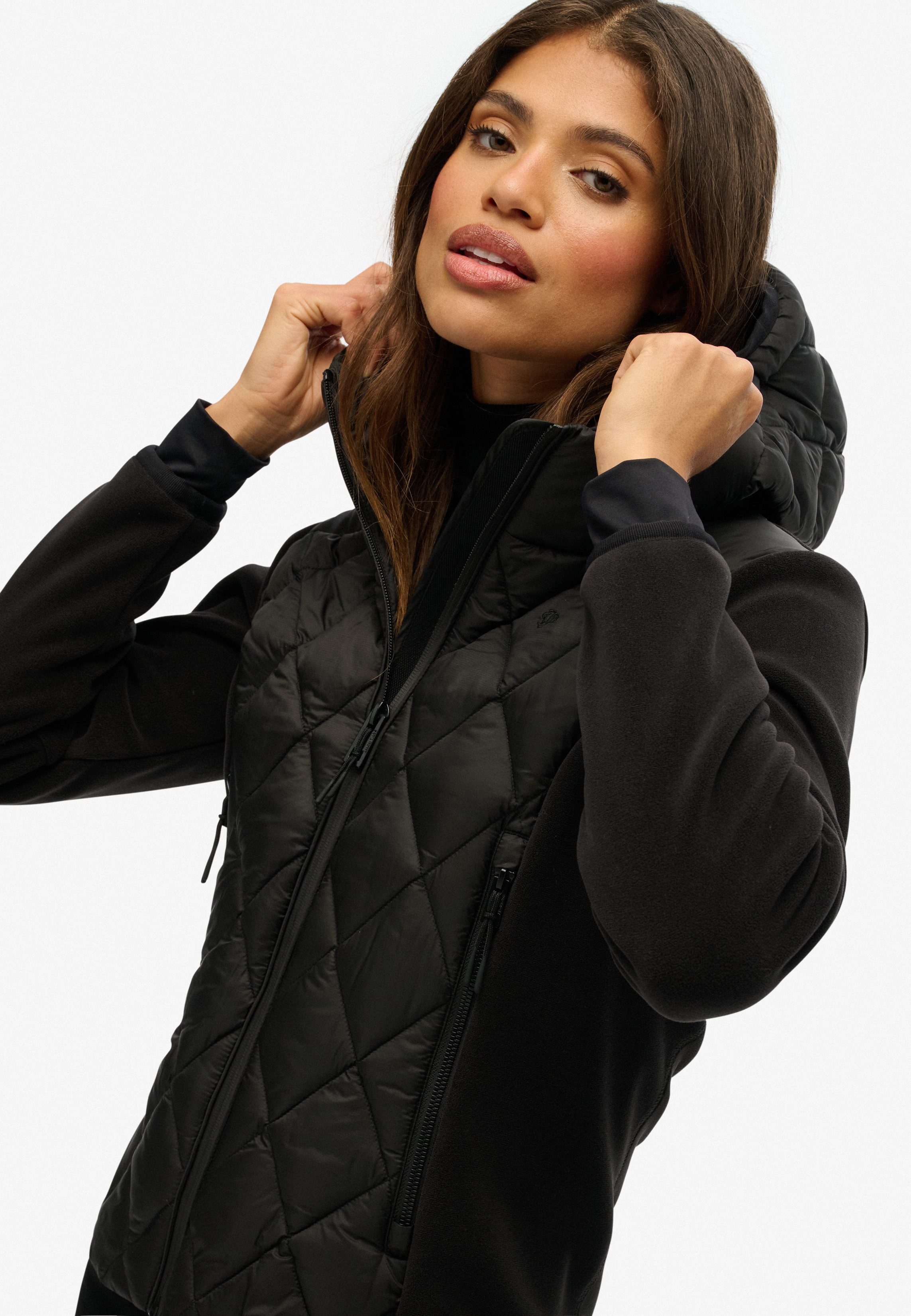 Superdry Gewatteerde jas HOODED HERITAGE STORM JACKET