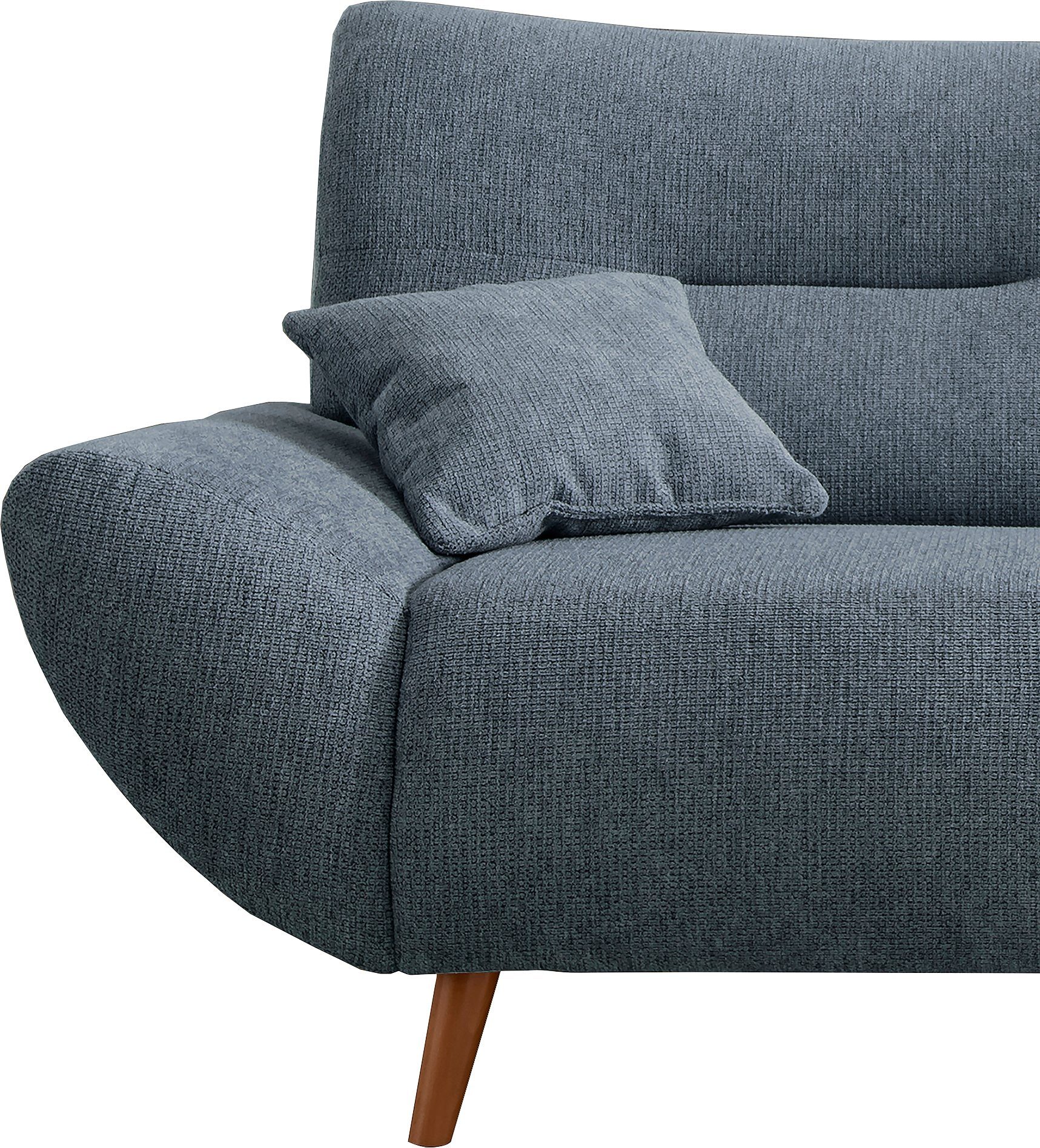 INOSIGN Zithoek Drago, modern en tijdloos, actuele vormtaal, comfortabel leverbaar als fauteuil/hoekbank, diverse stoffen, incl. 2 sierkussens (set, 2-delig)