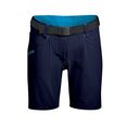 maier sports functionele short lulaka shorts sportieve functionele bermuda met comfortabele band blauw