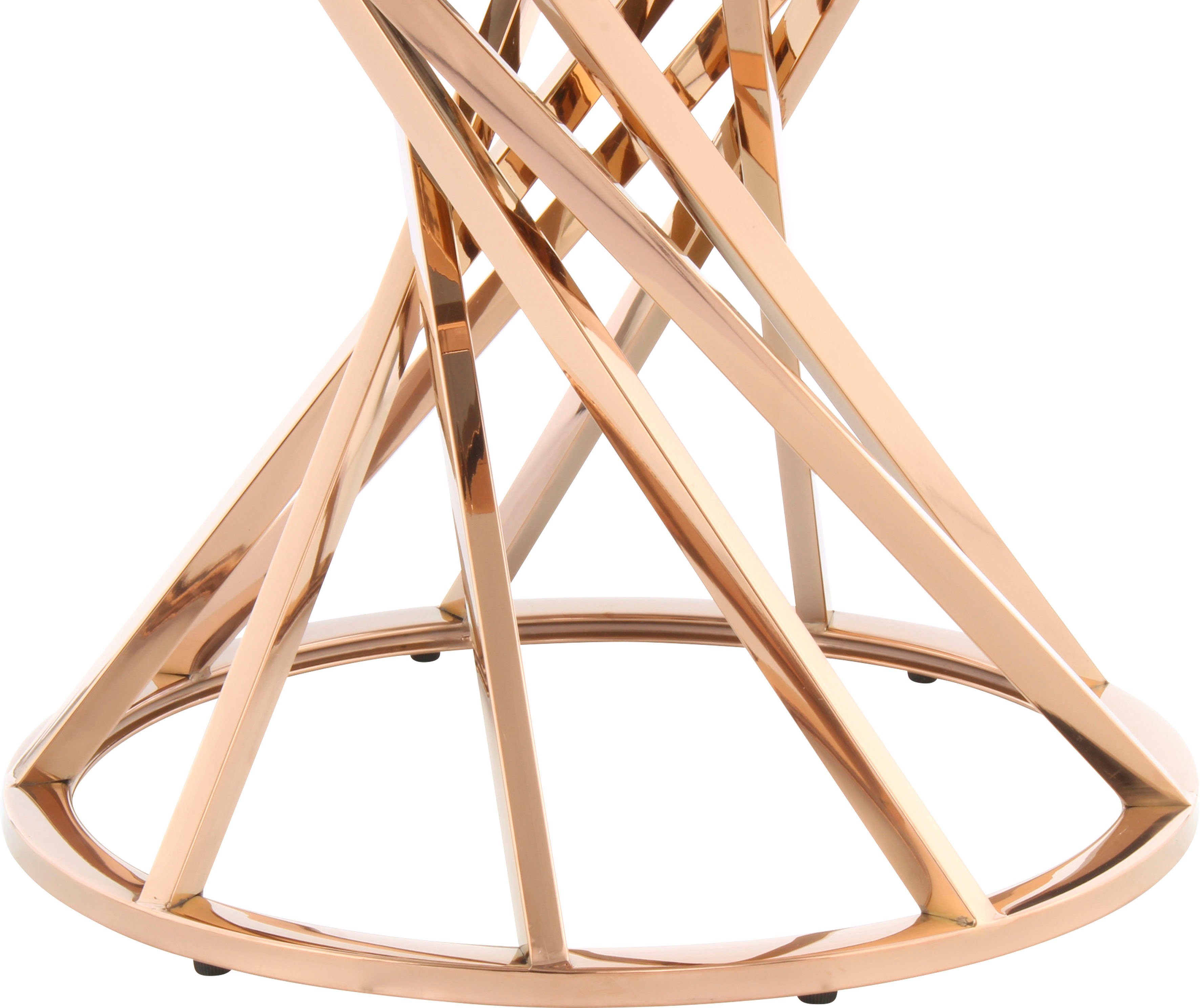 Kayoom Bijzettafel Wesley 125, bijzettafel in elegant ontwerp, luxe frame van metaal (1 stuk)
