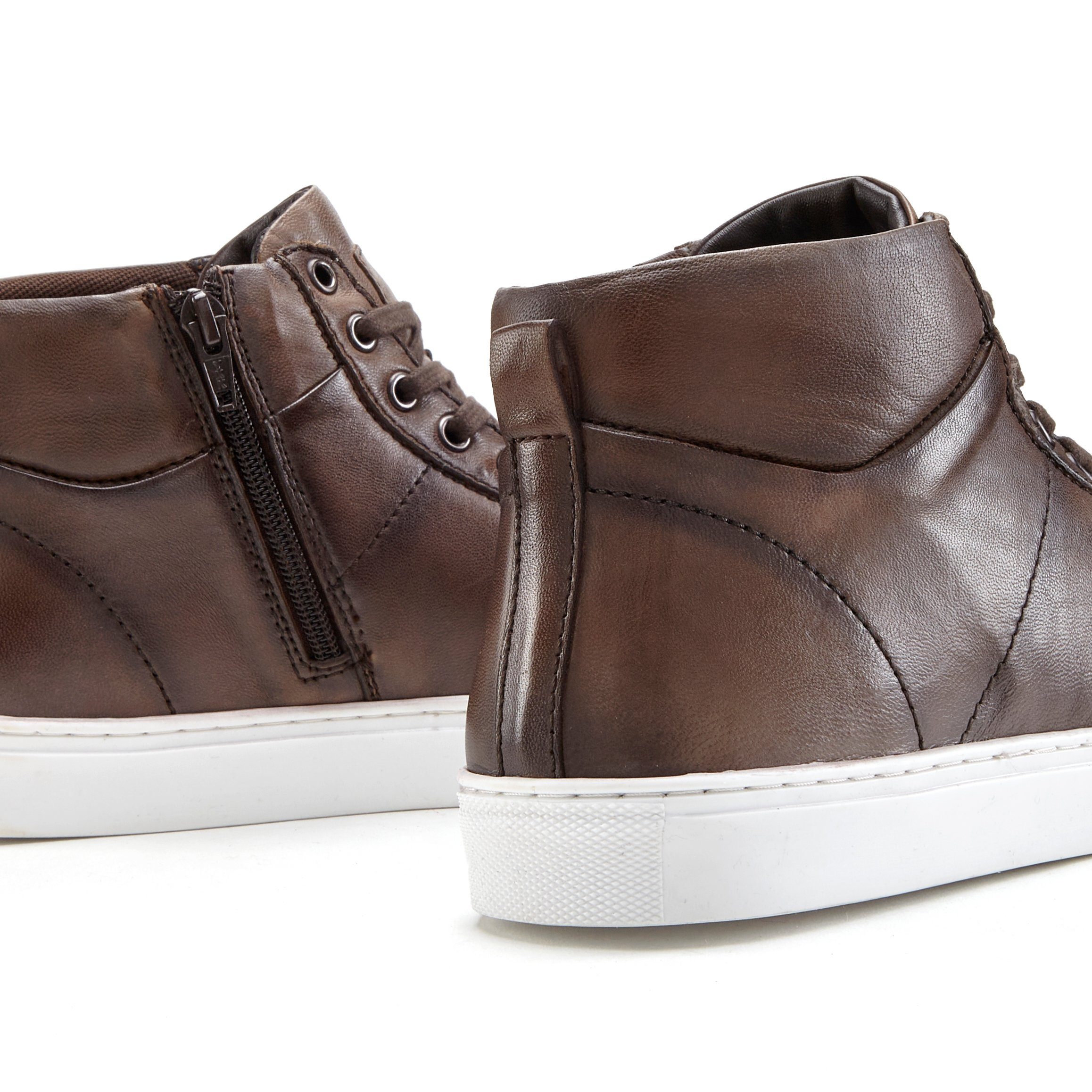 AUTHENTIC LE JOGGER Sneakers Enkellaars, boots, vrijetijdsschoen, veterschoenen van leer