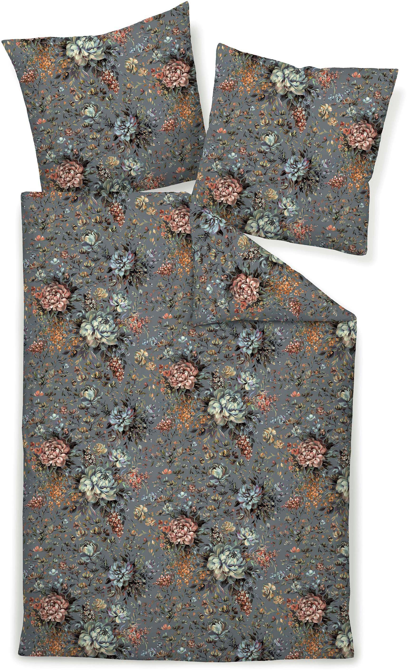 Janine Overtrekset Mako-satijn45072 05 155x200,80x80 dekbedovertrekken groen