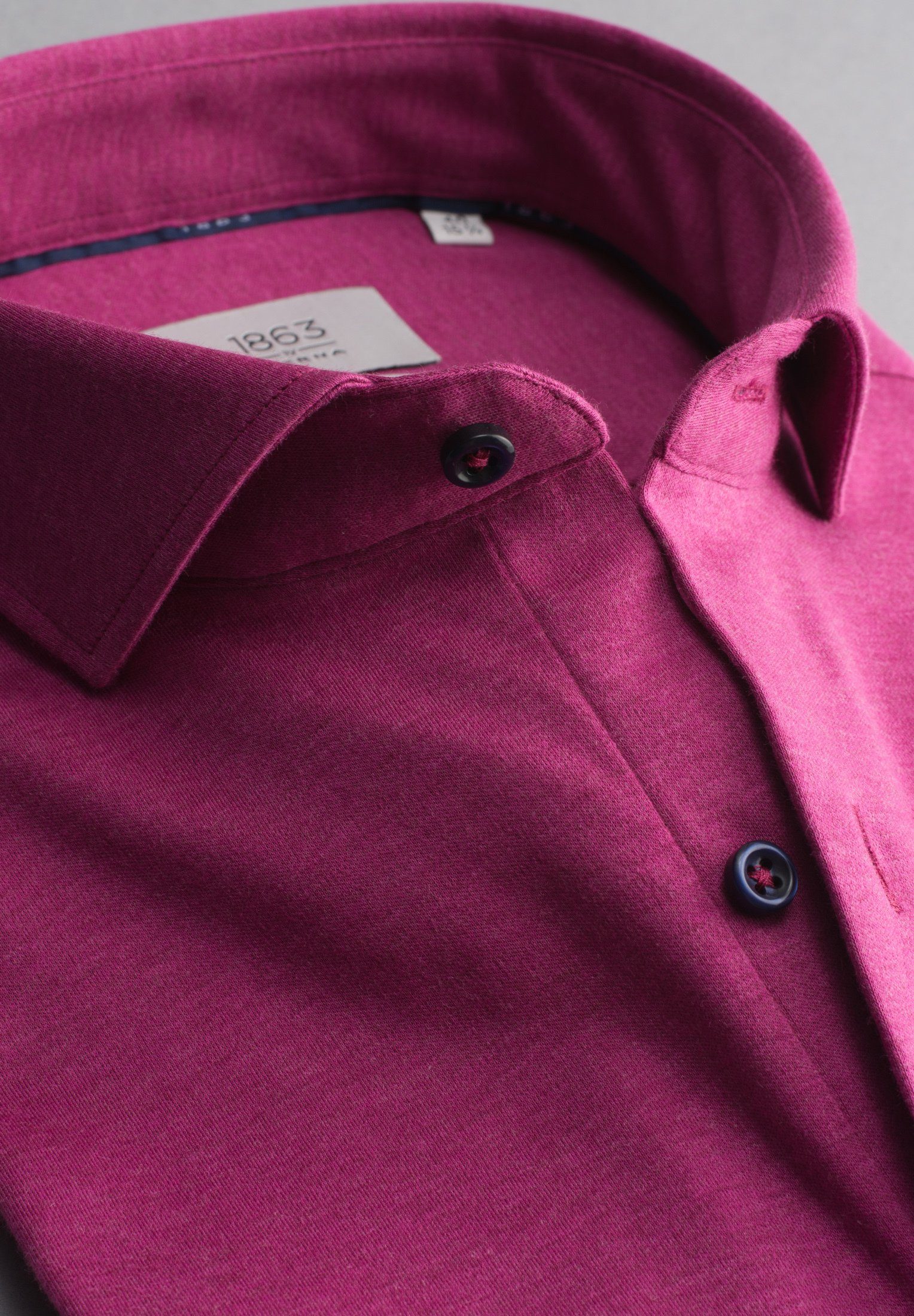 Eterna Overhemd met lange mouwen Slim fit NON IRON (strijkvrij)