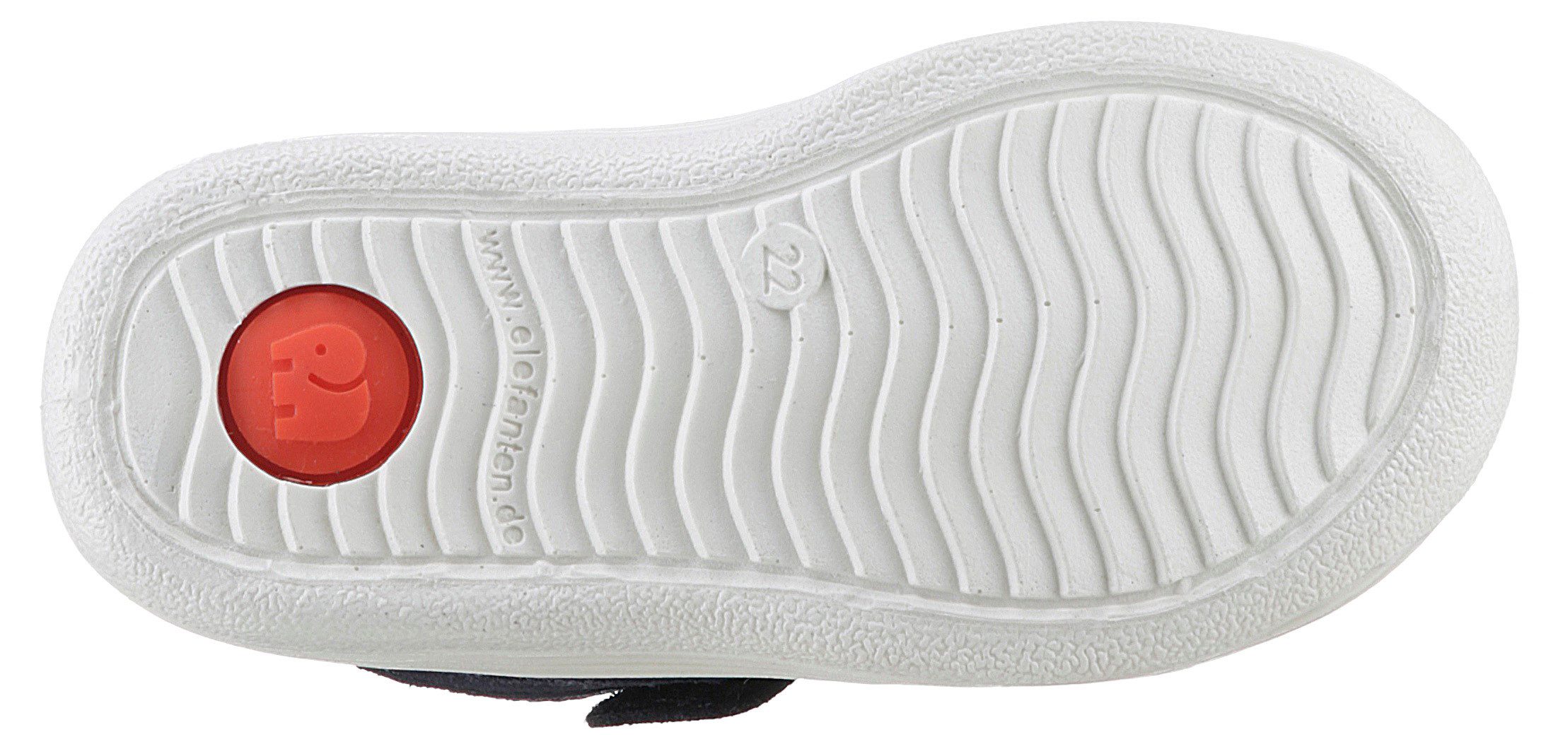 ELEFANTEN Klittenbandschoenen CROSS WMS: middel Loop schoen, babyschoen, sneaker met leren binnenafwerking