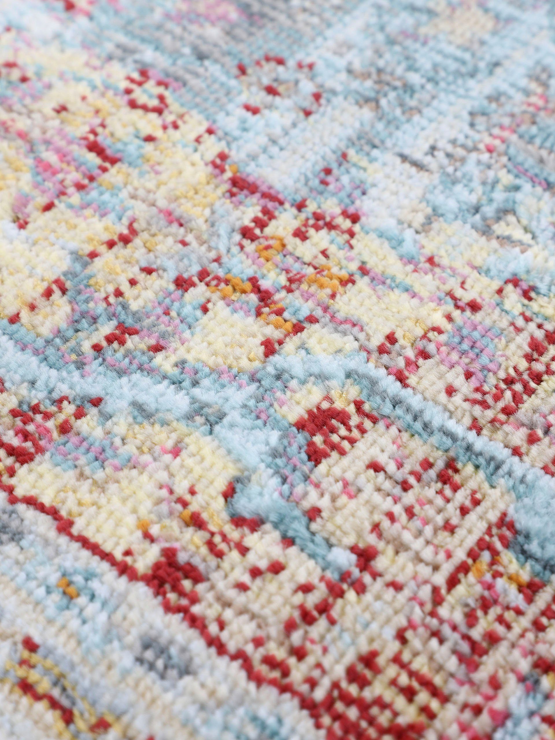 carpetfine Loper Esha Vintage-look, woonkamer