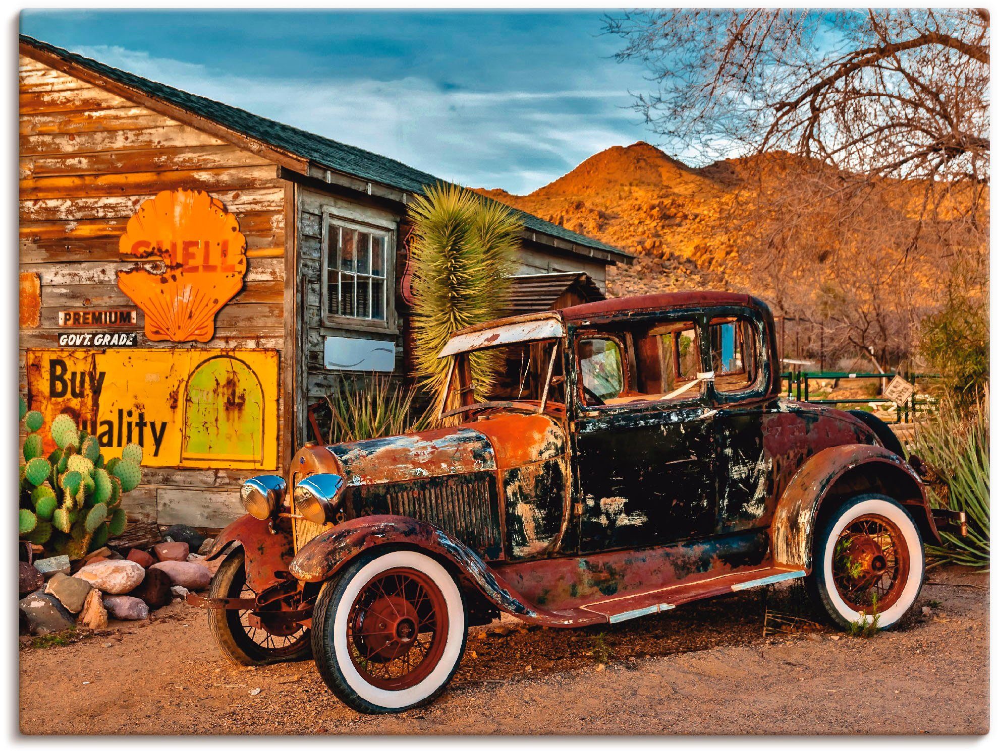 Artland artprint Oldtimer Route 66 Hackberry