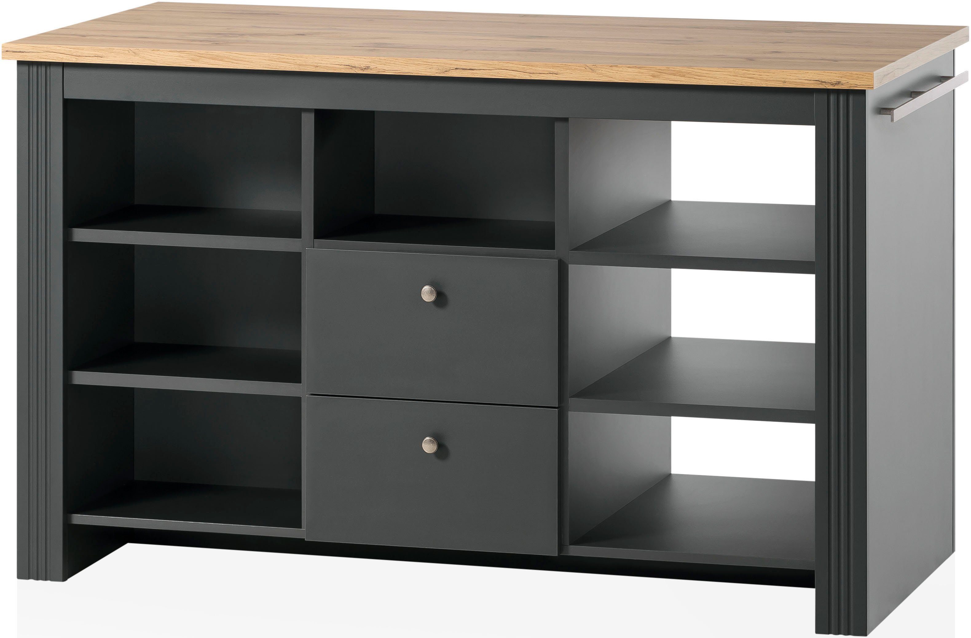 Kochstation Onderkast KS-Westminster Kookeiland vrij plaatsbaar, breedte 150 cm, exclusief by Otto