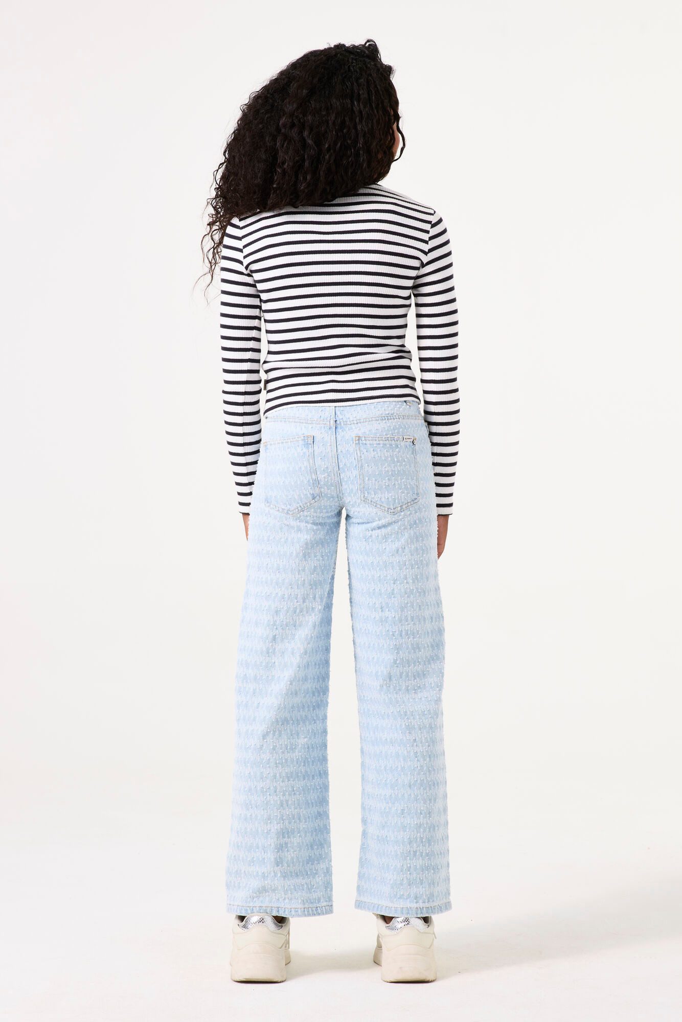 Garcia Shirttop met gestreept patroon