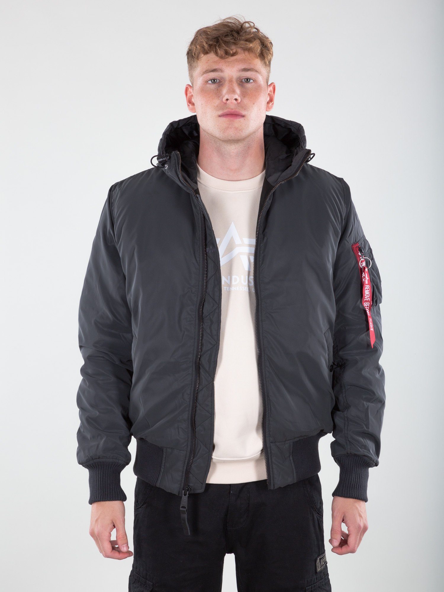 Alpha Industries Bomberjack MA-1 Hooded Reflective