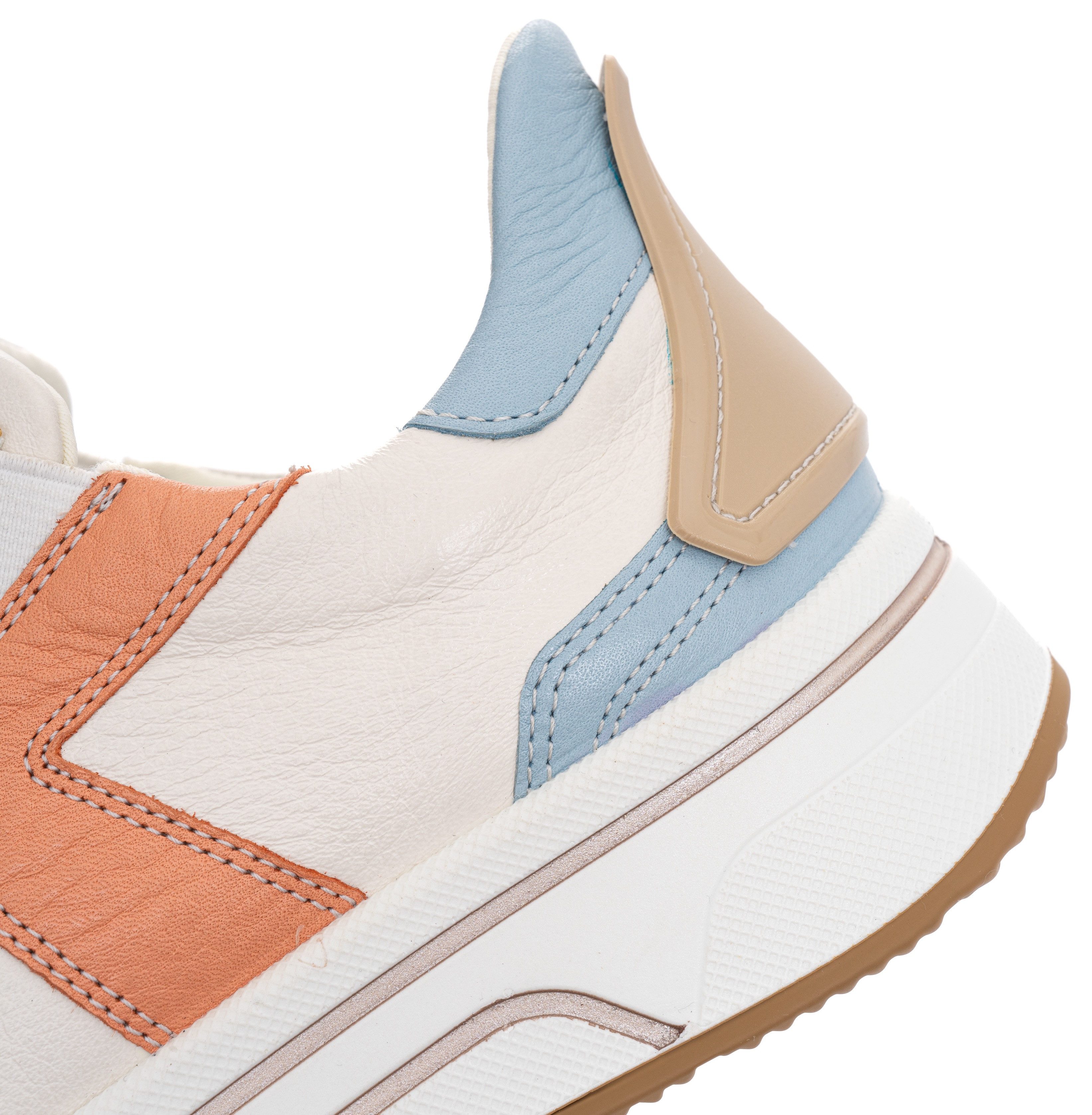 Ara Slip-on sneakers Sapporo , vrijetijdsschoen, veterschoen met frotté voering, h-breedte