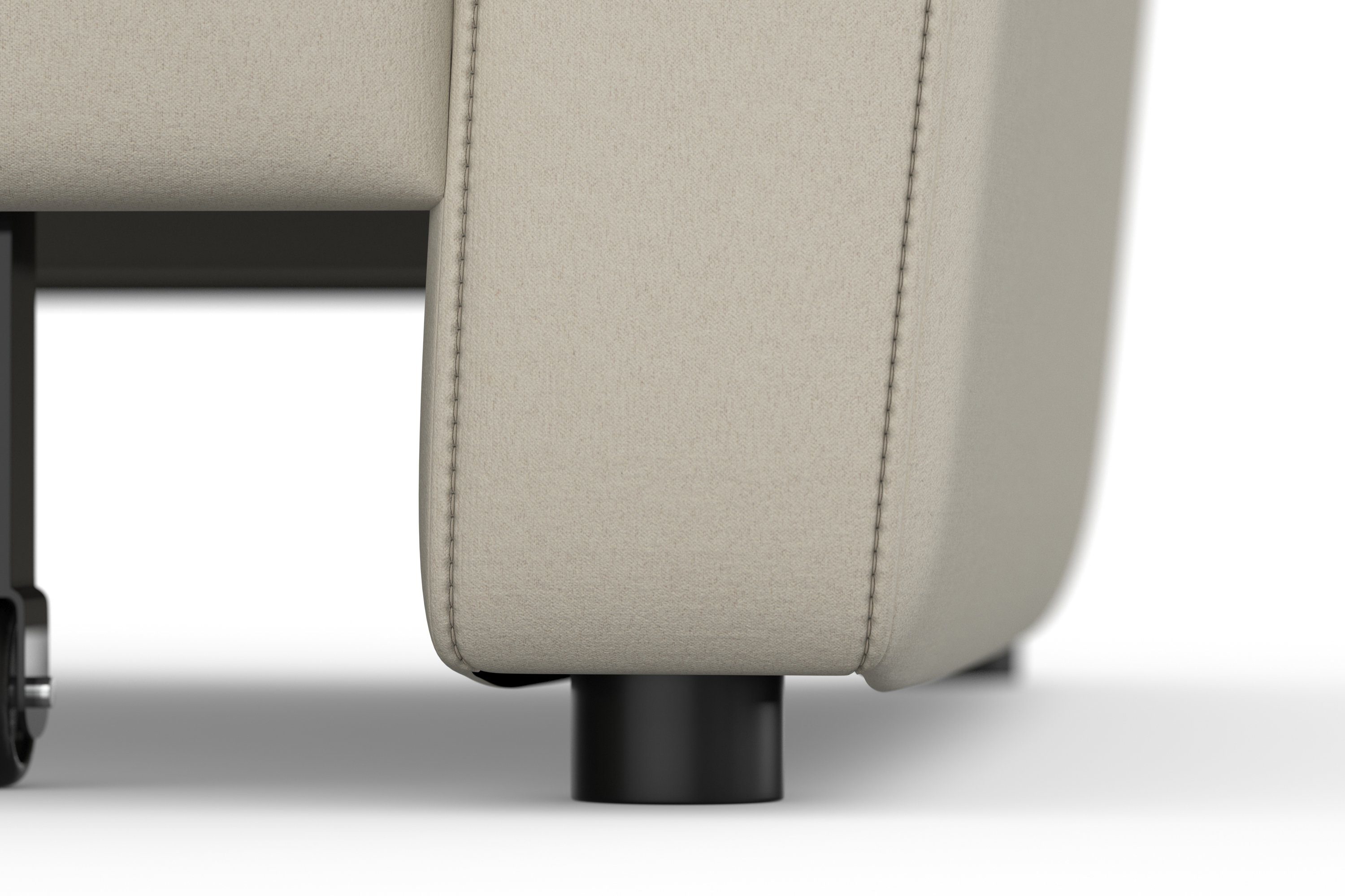 sit&more Hoekbank Freetown L-vorm met verstelbare hoofdsteun en comfortabele binnenvering