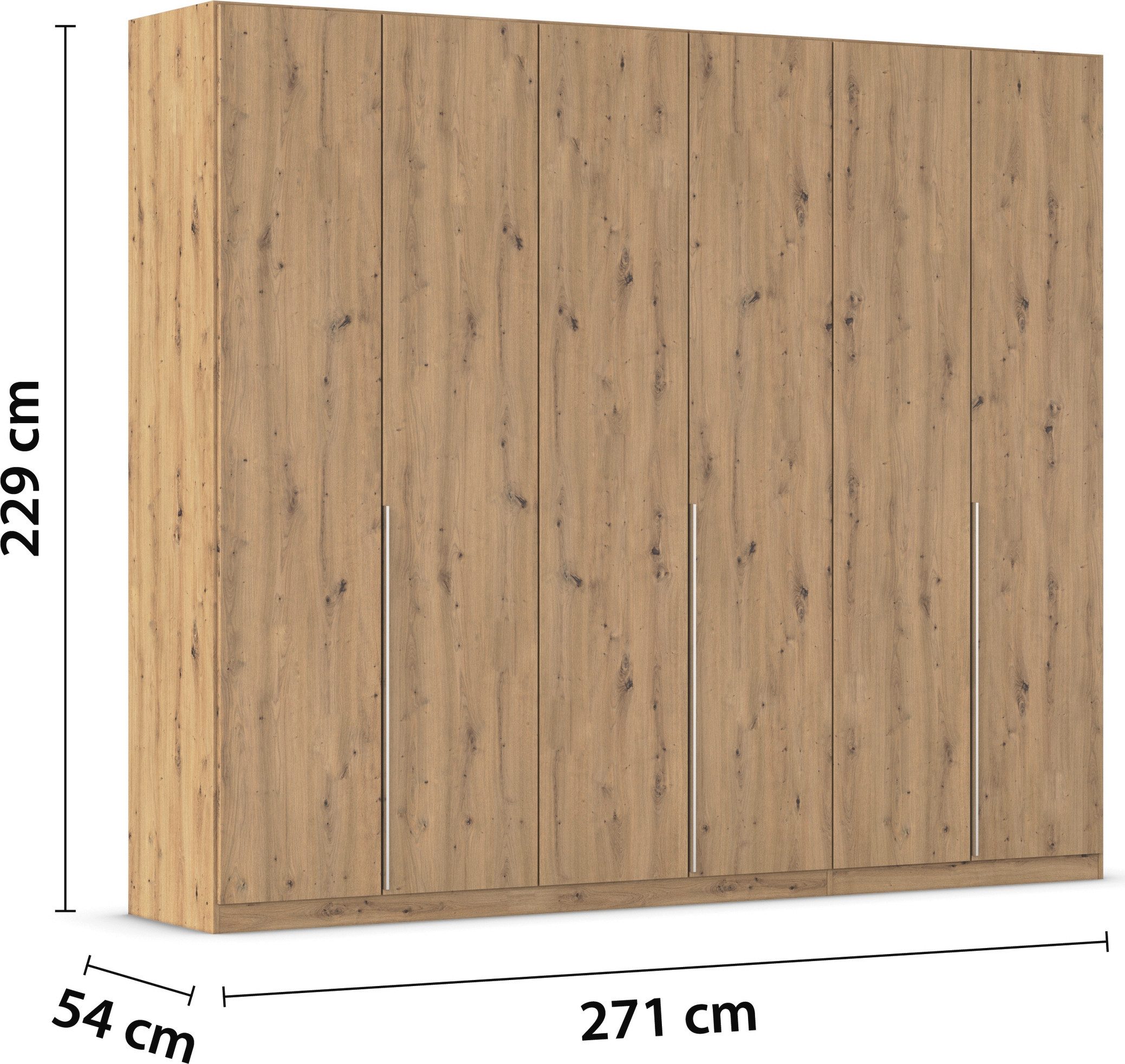 rauch Draaideurkast Kledingkast garderobe AGORDO TOPSELLER slaapkamer doordachte binnenuitrusting, in 6 breedtes en 2 hoogtes made in germany