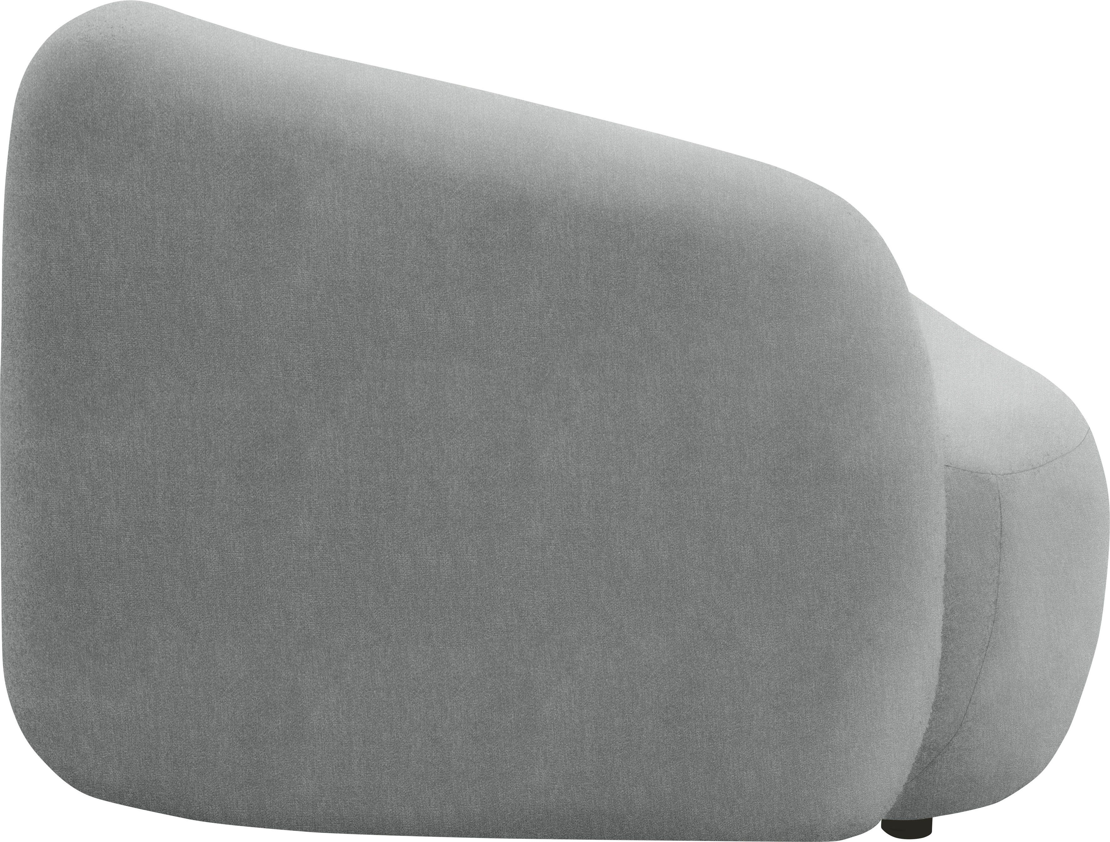 andas Récamier Björnar incl. reversible-sierkussen: bloemmotief, resp. uni, Binnenvering, armleuning links of rechts naar keuze, B/D/H: 183x105x75 cm