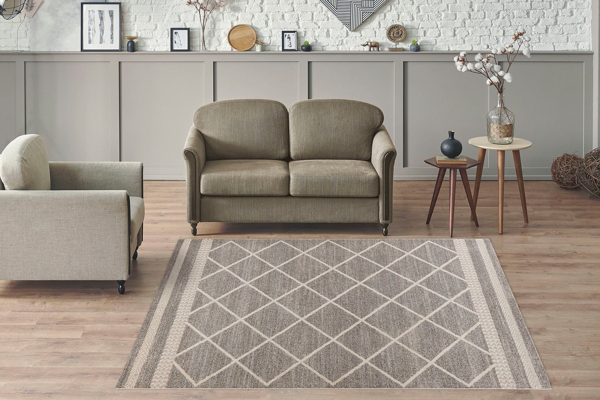 Kayoom Vloerkleed Rhombus 225