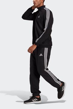 adidas sportswear trainingspak aeroready essentials regular-fit 3-stripes zwart