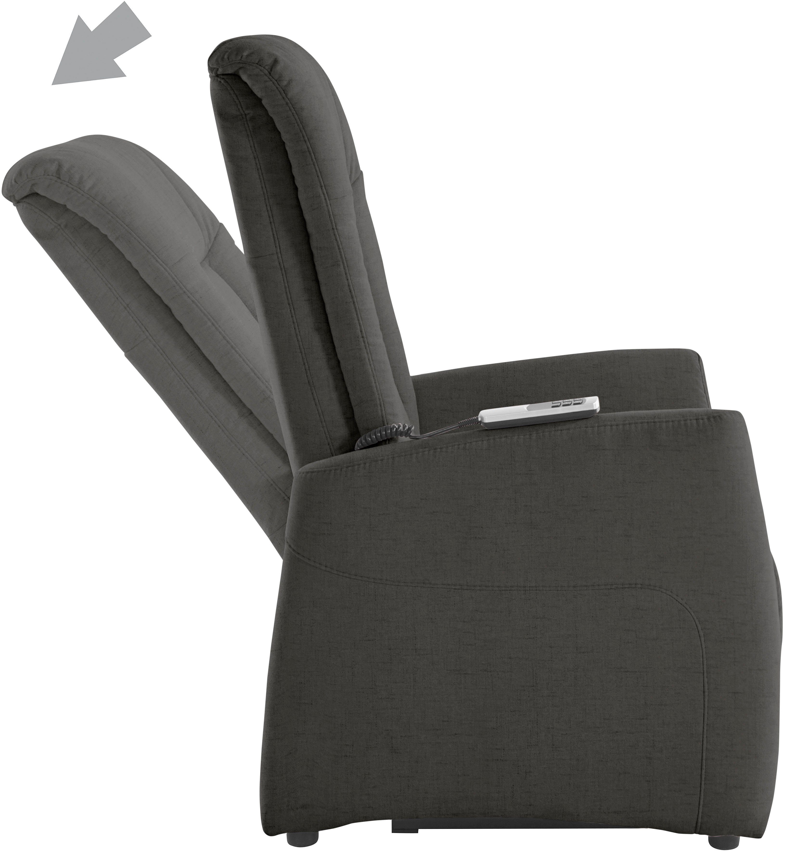 sit&more Relaxfauteuil MELISSA naar keuze elektrisch of handmatig verstelbaar, optioneel opstahulp