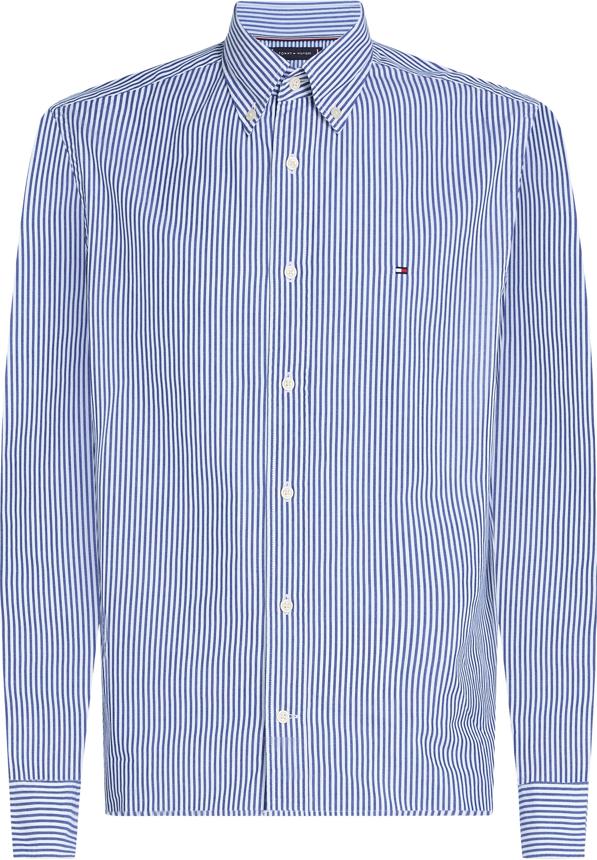 Tommy Hilfiger Overhemd met lange mouwen FLEX POPLIN CLASSIC STP RF SHIRT