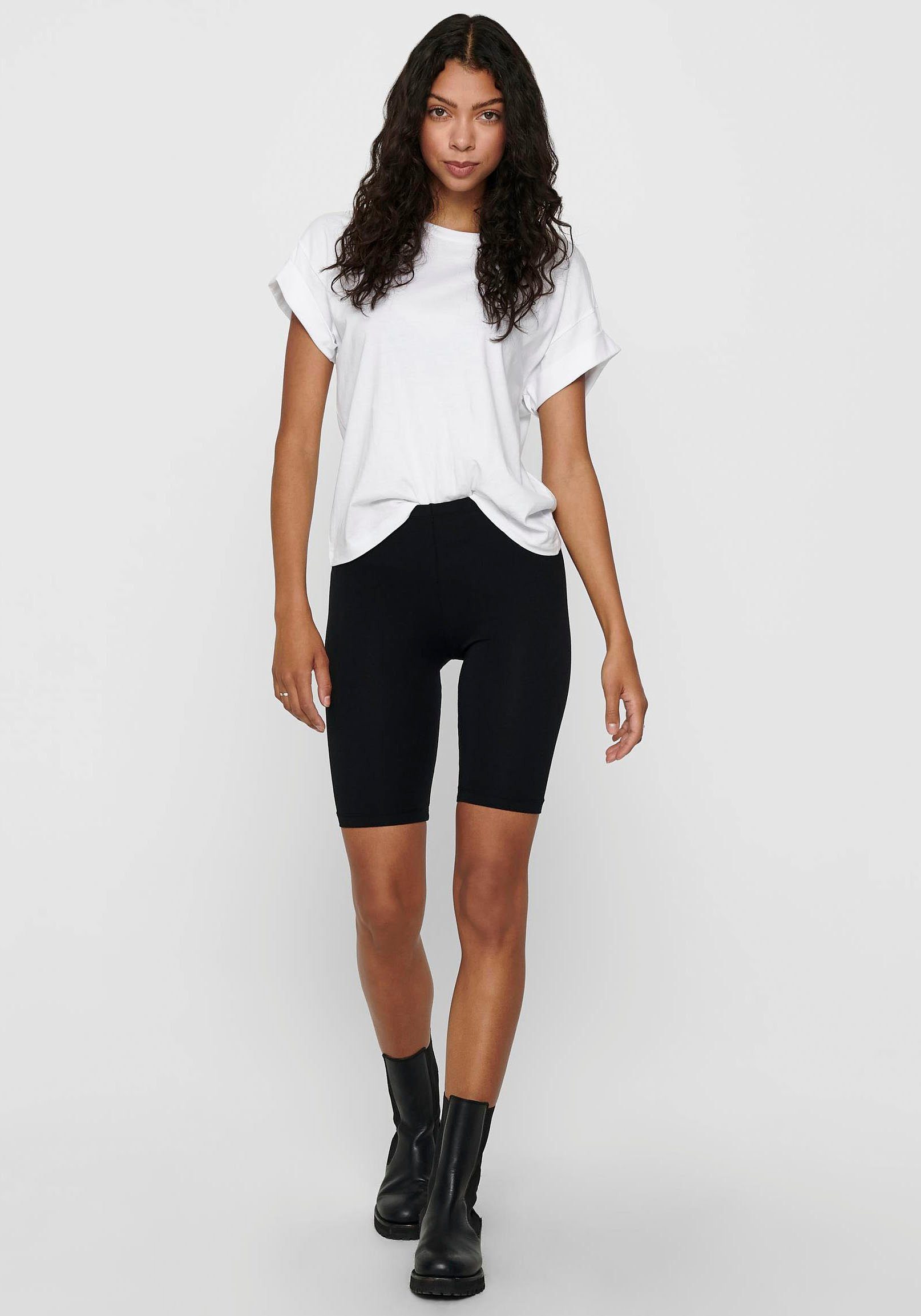 Only Fietsbroekje ONLLIVE LOVE CITY SHORTS 2PACK NOOS (Set van 2)