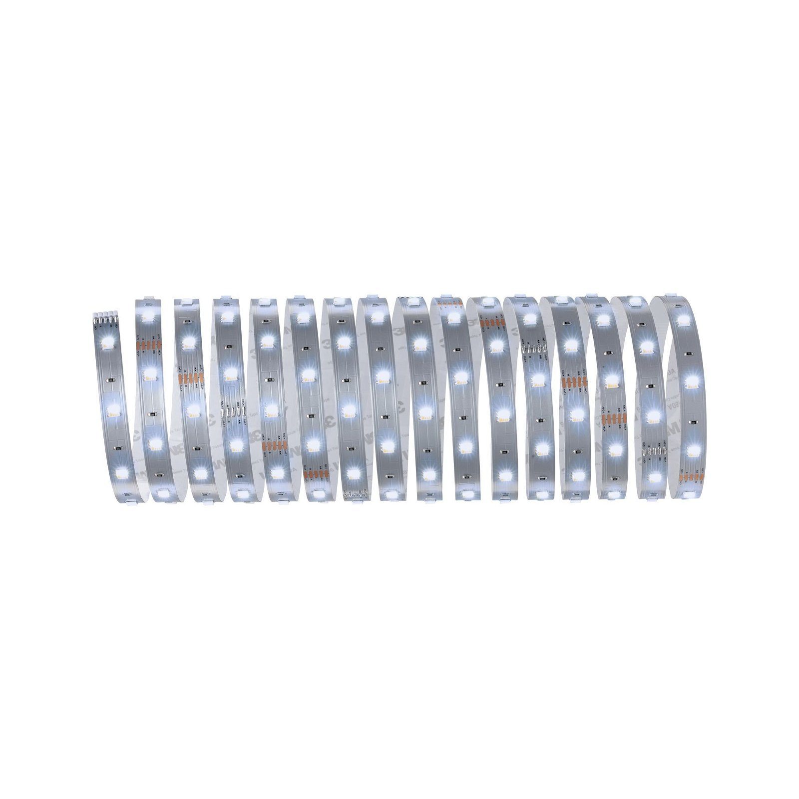 Paulmann Led-strepen MaxLED 250 Stripe 5m IP20 2700-6500K 17,5W 24V zilverkleur (1 stuk)