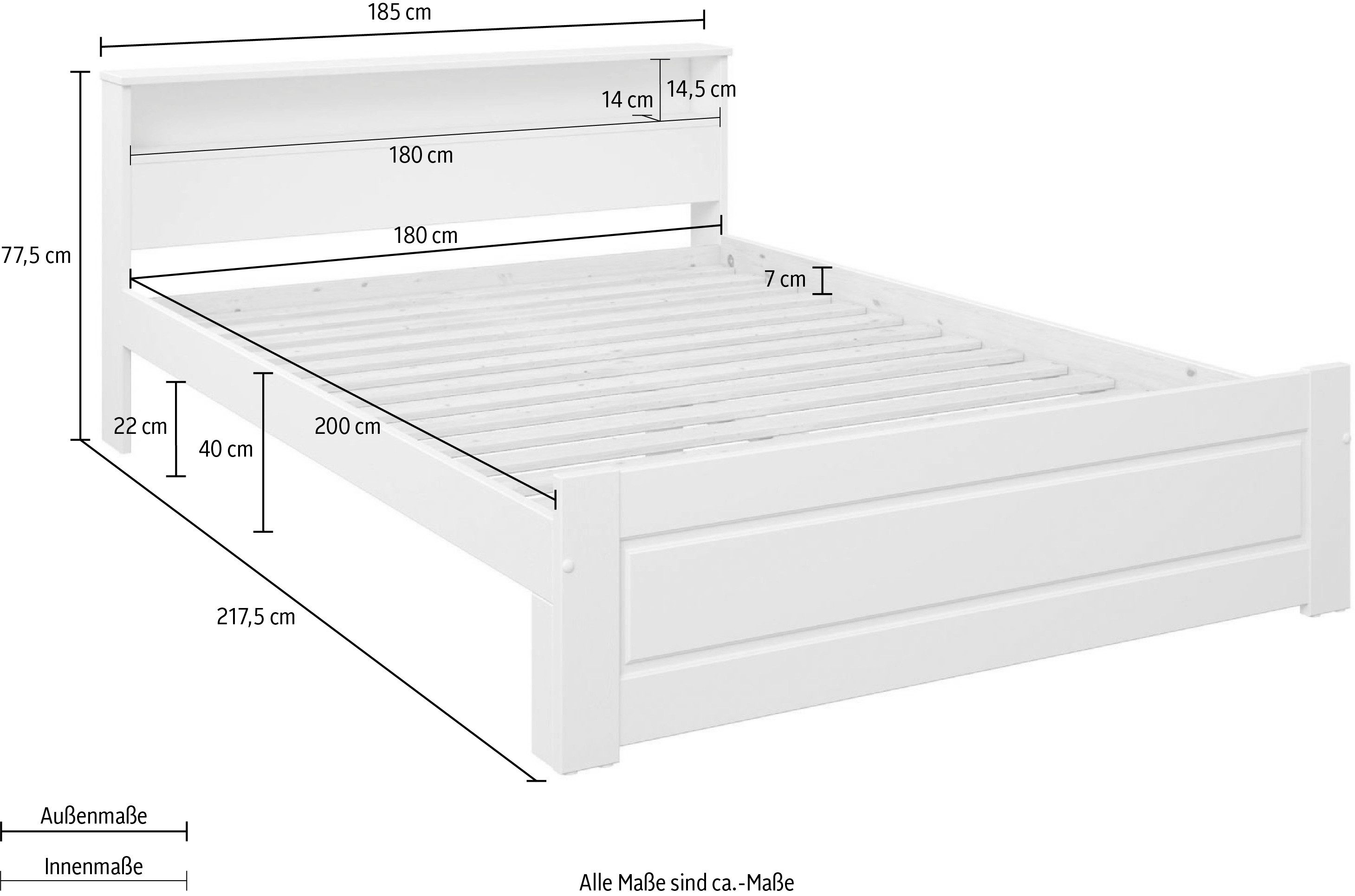 Home affaire Massief houten ledikant FLAVION, BESTSELLER! Jeugdbed, FSC® gecertificeerd massief grenen