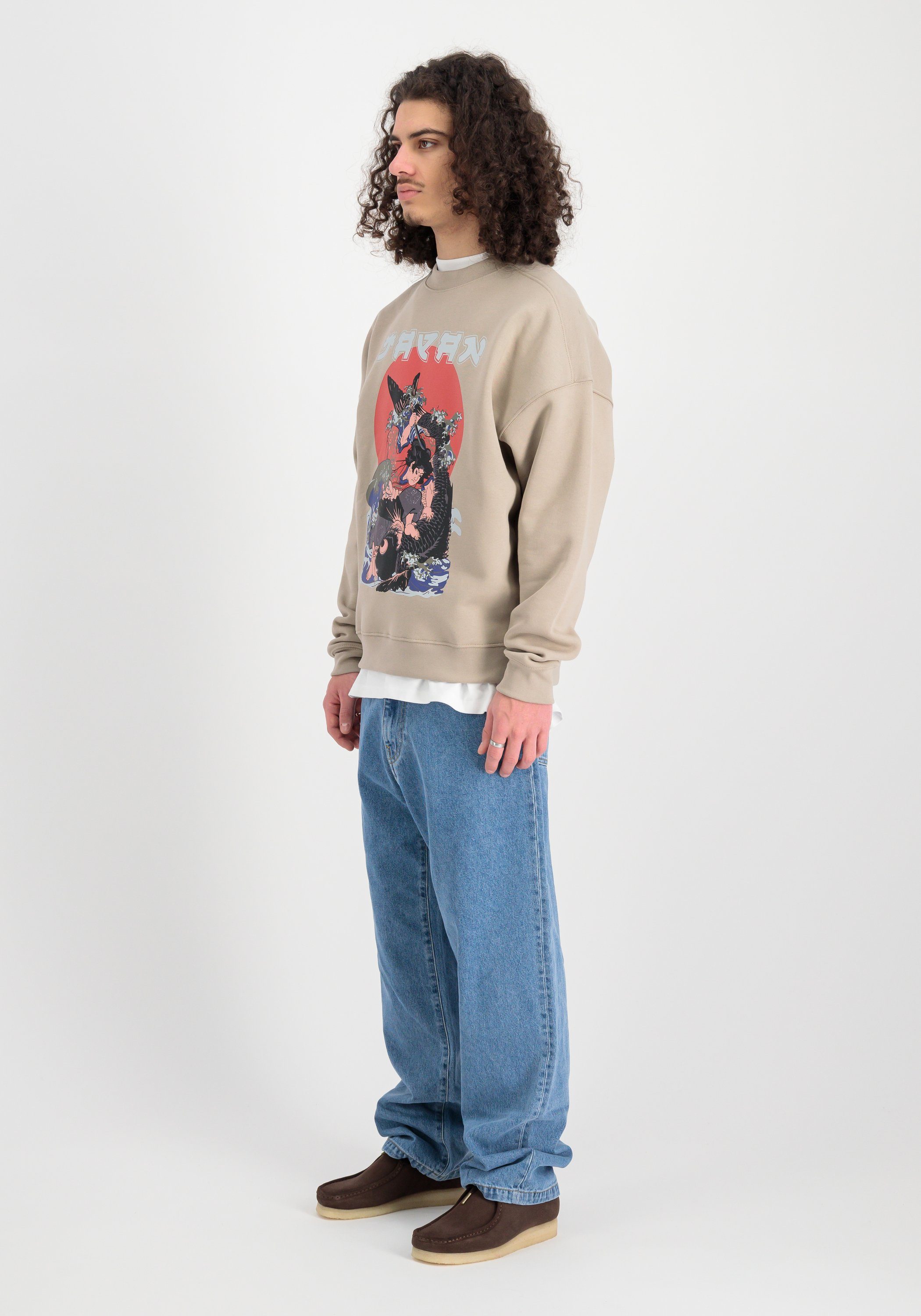 Alpha Industries Sweater ALPHA INDUSTRIES Men - Sweatshirts Japan Warrior Sweater