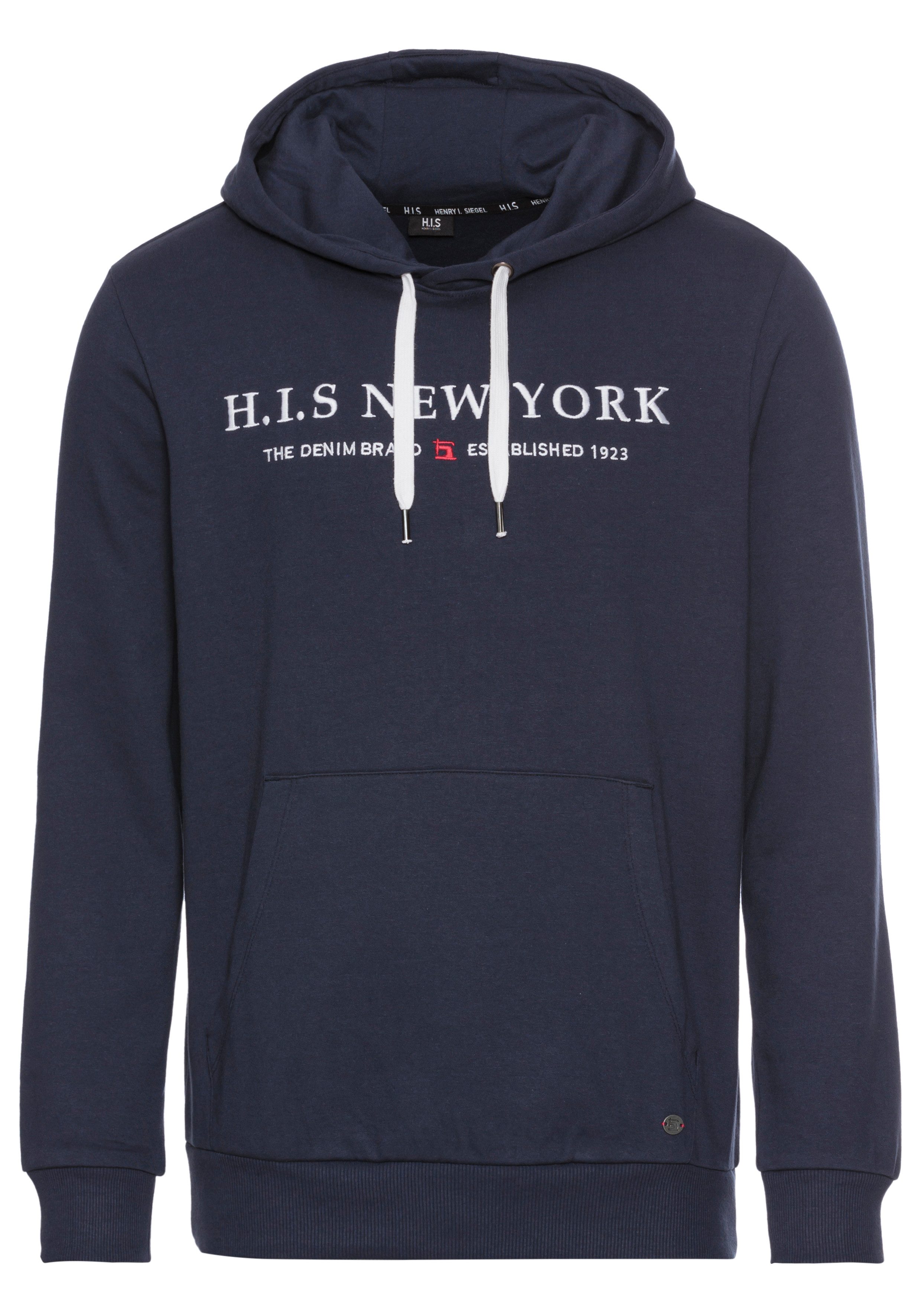 H.I.S Hoodie met logoprint - nieuwe collectie