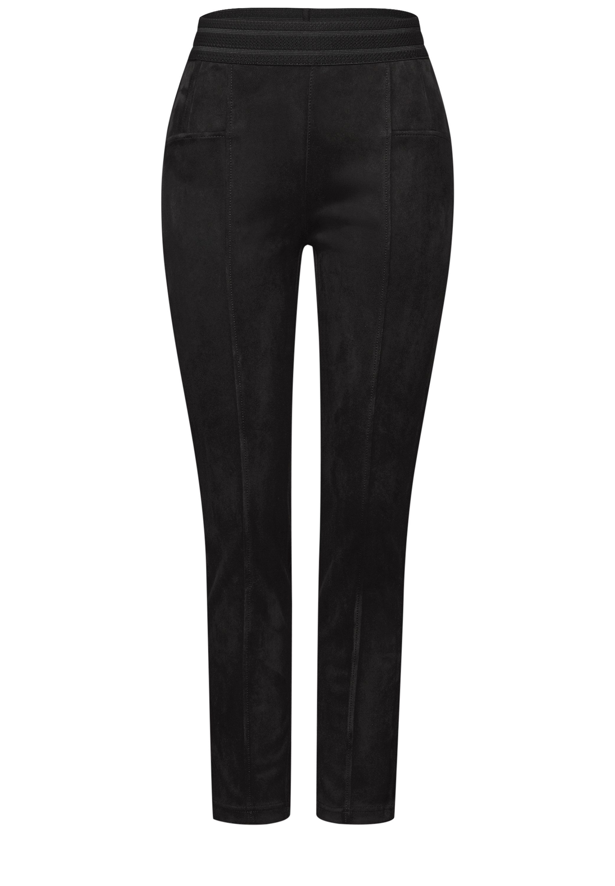 STREET ONE Stoffen broek Style Hope met elastische taille