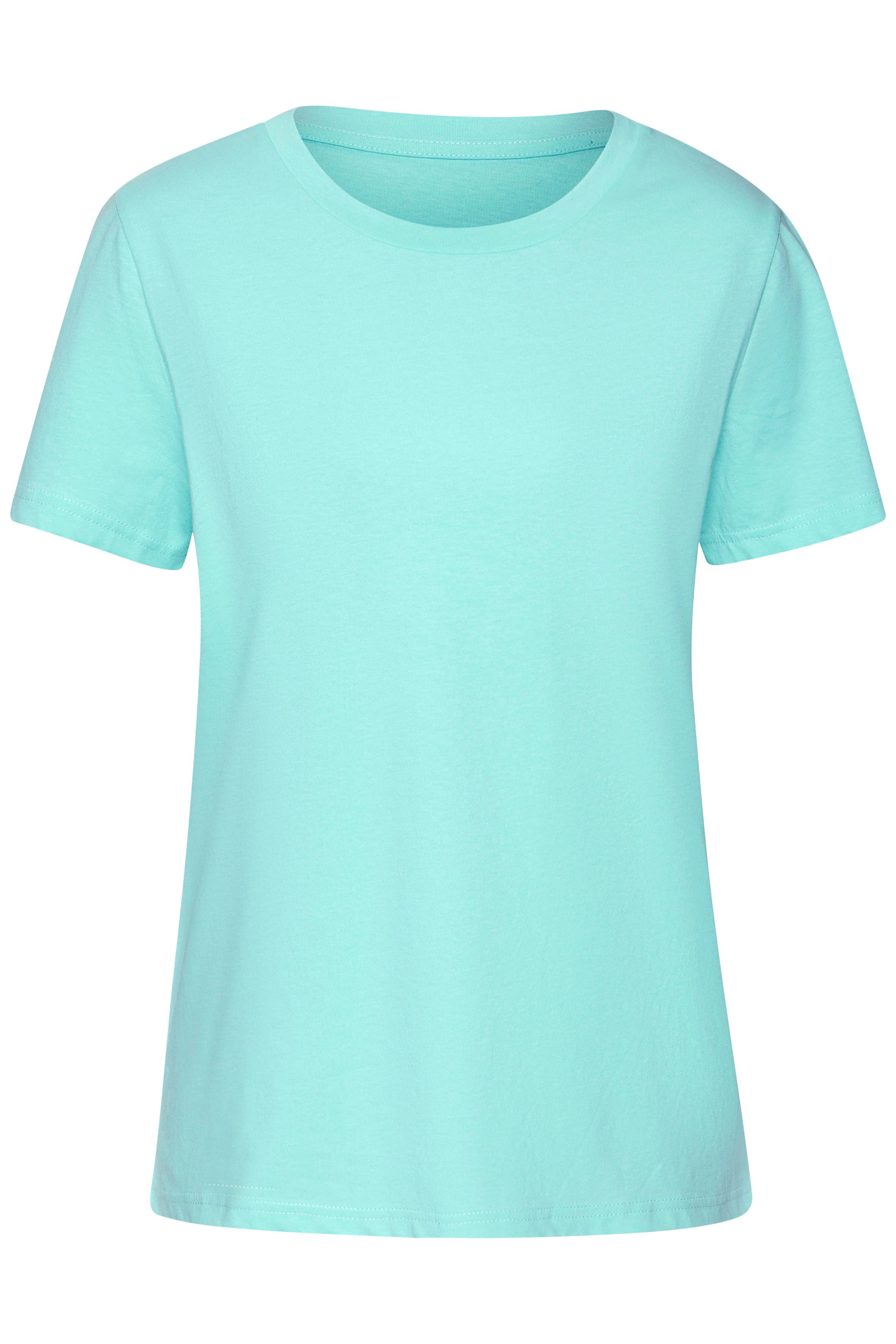 Beachtime T-shirt Met modieuze opening aan de zoom