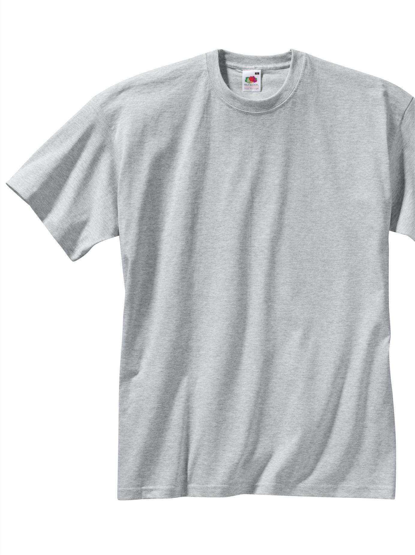 Fruit of the Loom Shirt met ronde hals Shirt (2-delig)