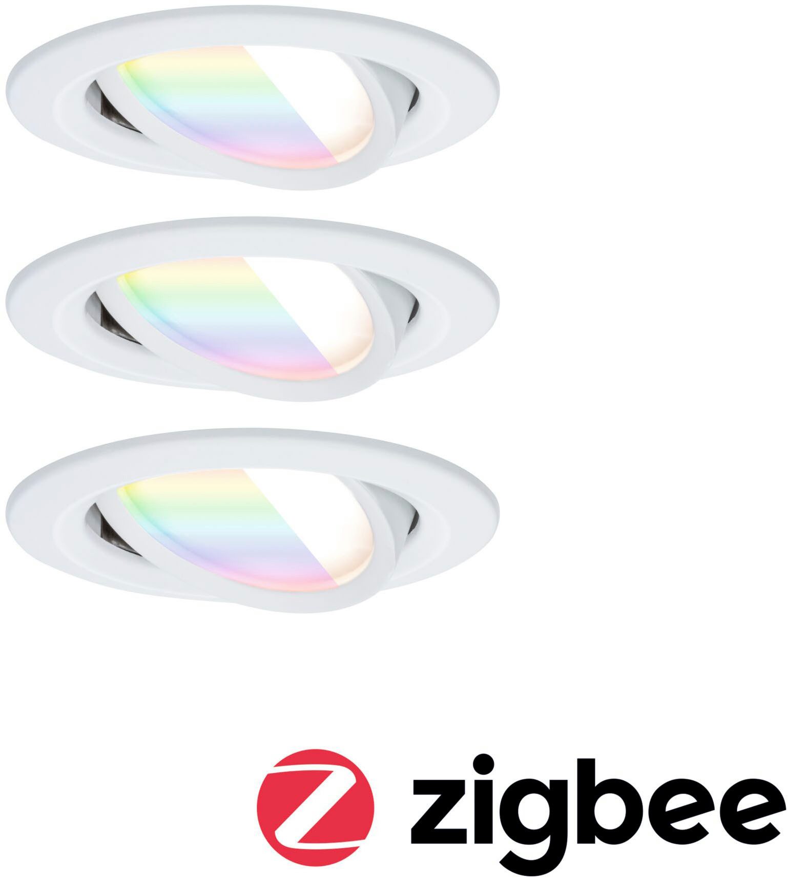 Paulmann Ledinbouwlamp LED inbouwlamp Nova Coin rond 84mm 50°