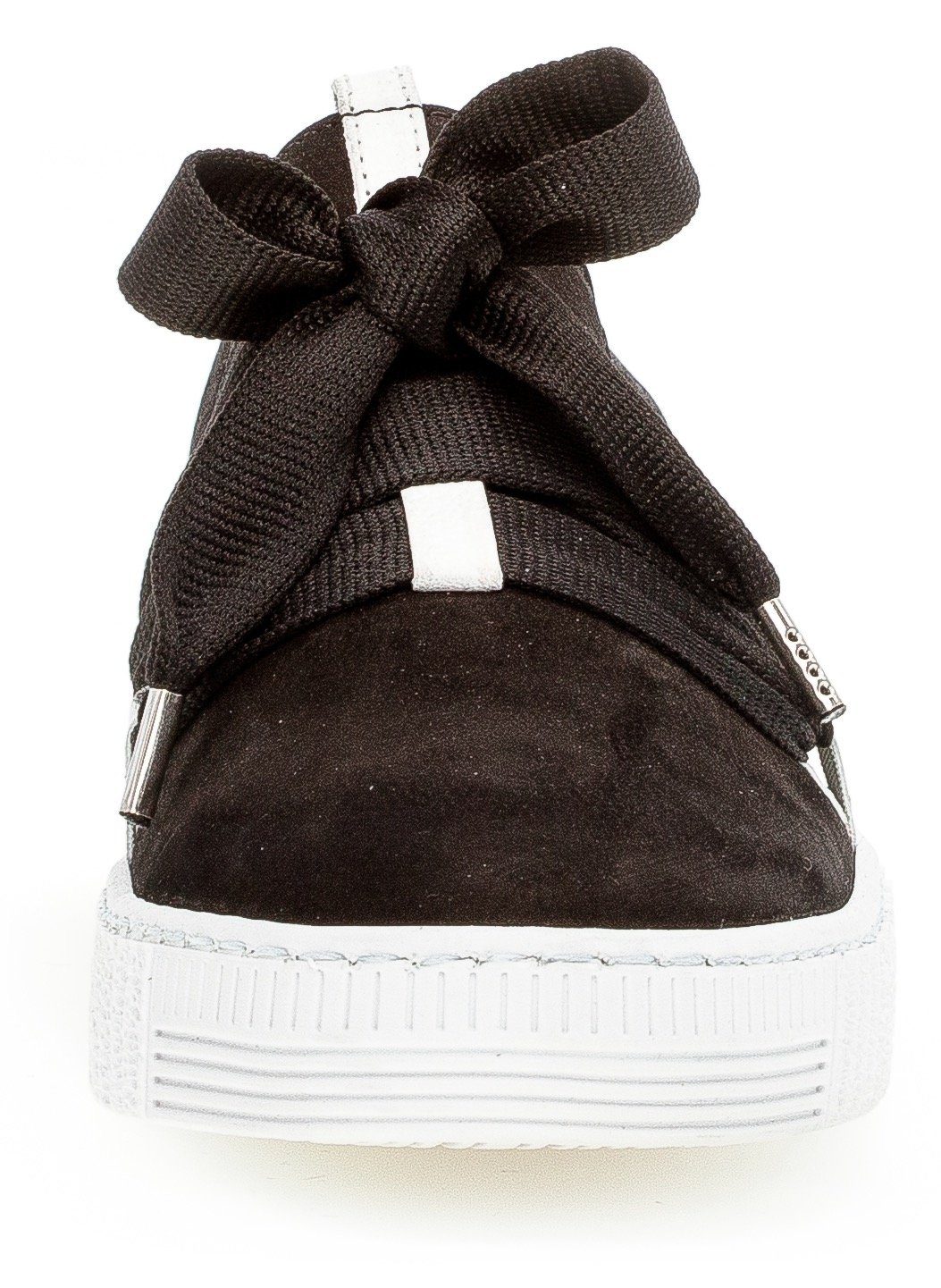 Gabor Plateausneakers Slip-on sneaker, slipper, veterschoen met opgestikte versiersluiting