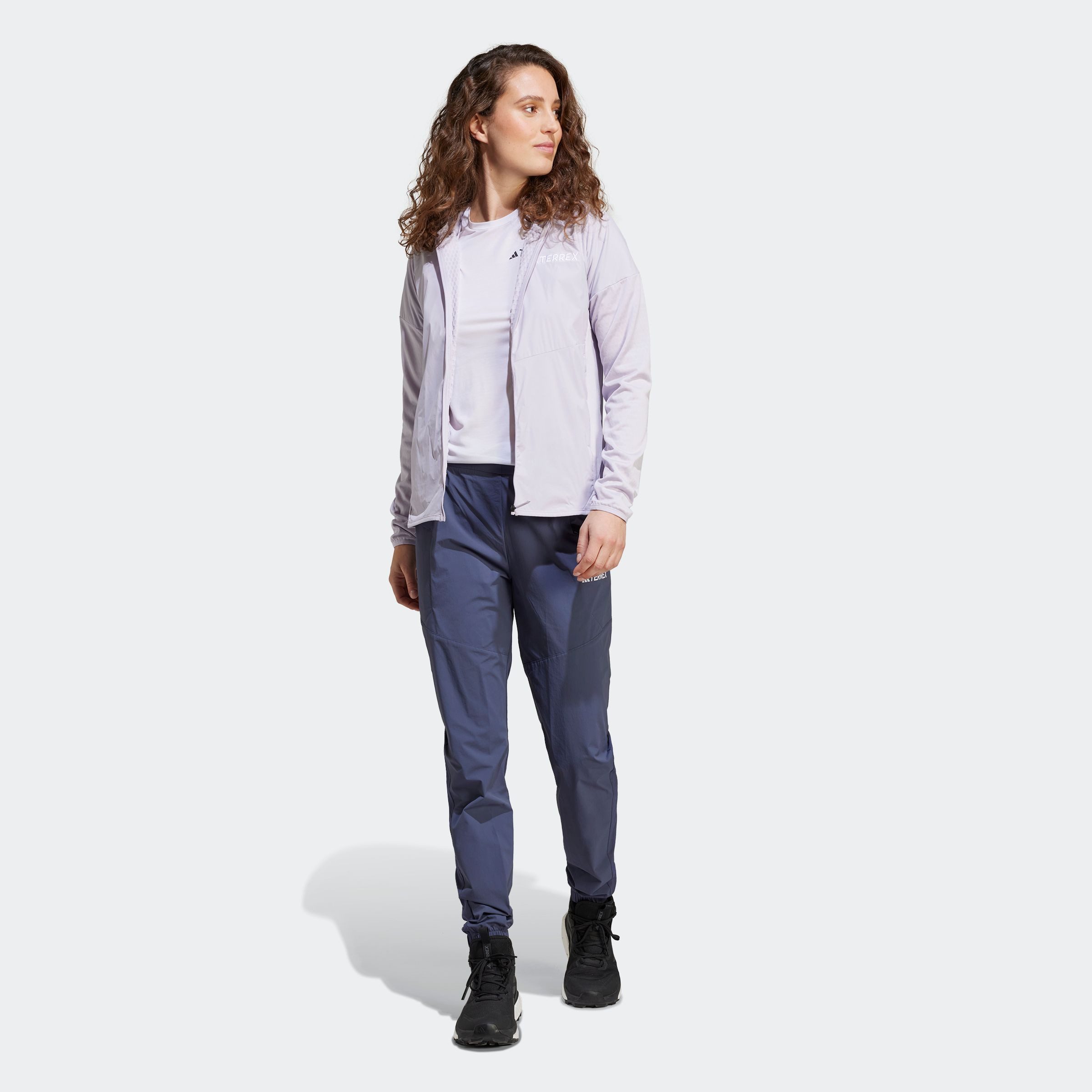 adidas TERREX Cardigan W XPR WIND FL H (1-delig)