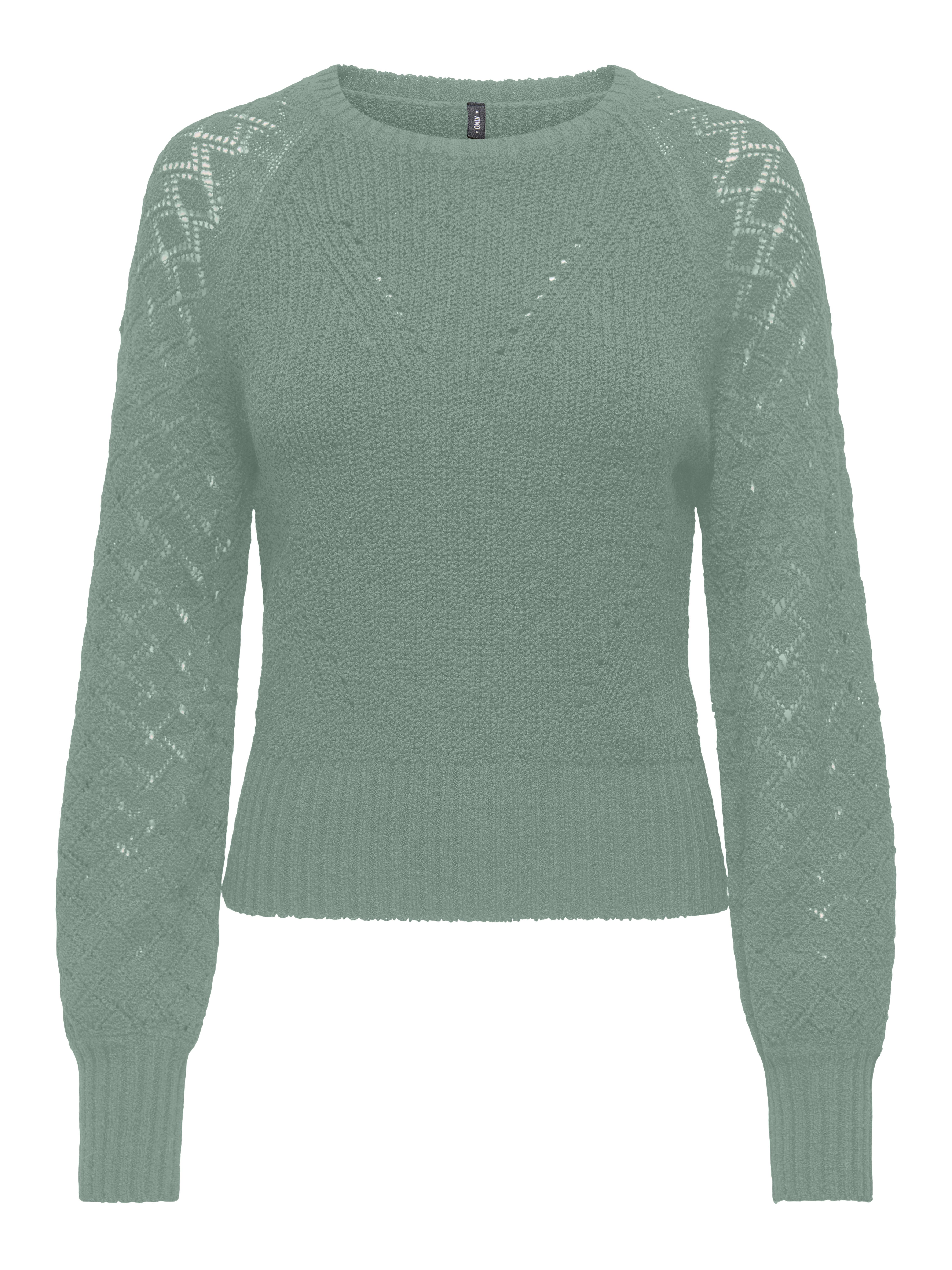 Only Gebreide trui ONLMIAMI LS O-NECK CC KNT