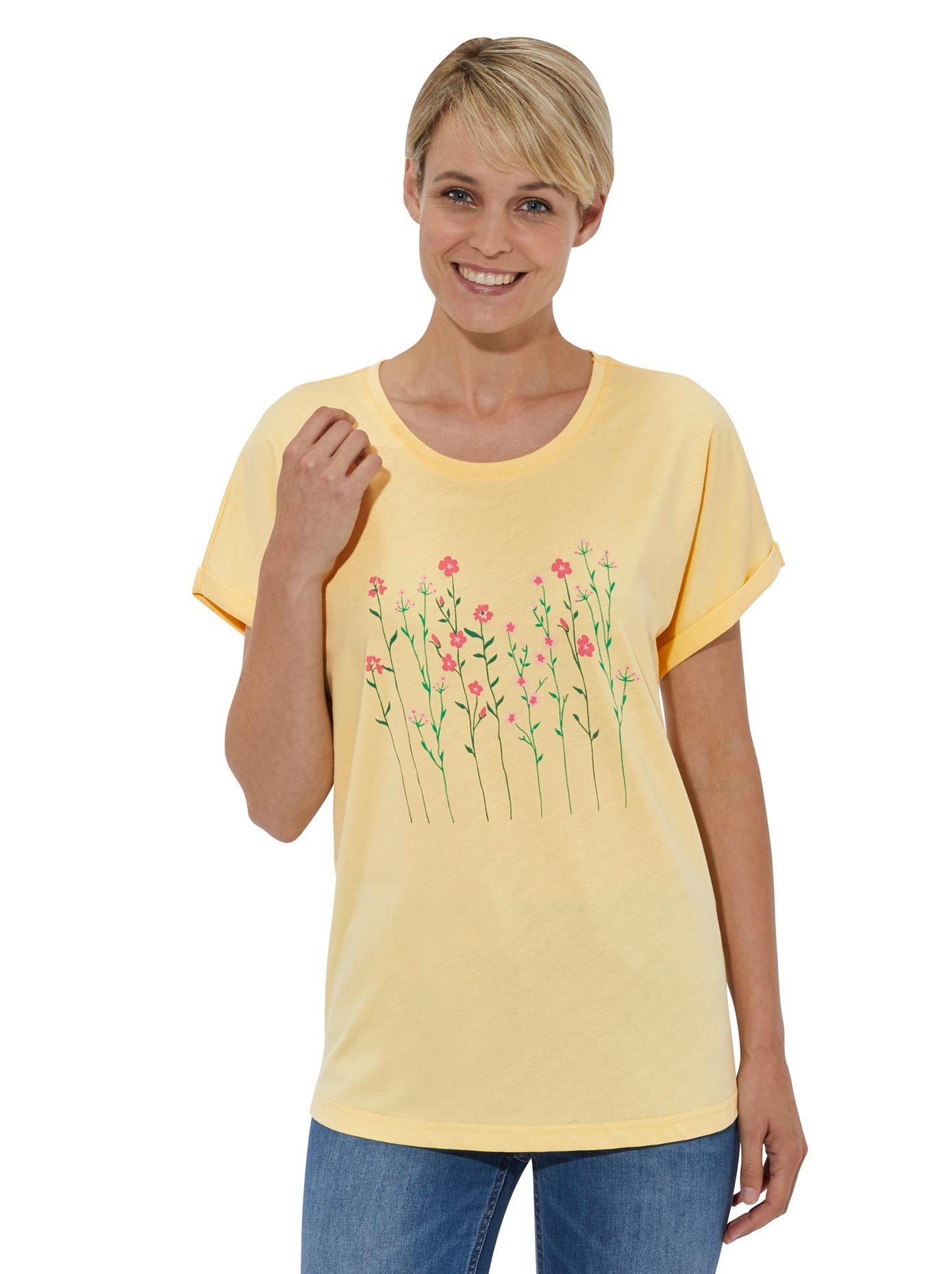 Classic Basics Shirt met ronde hals Shirt (1-delig)