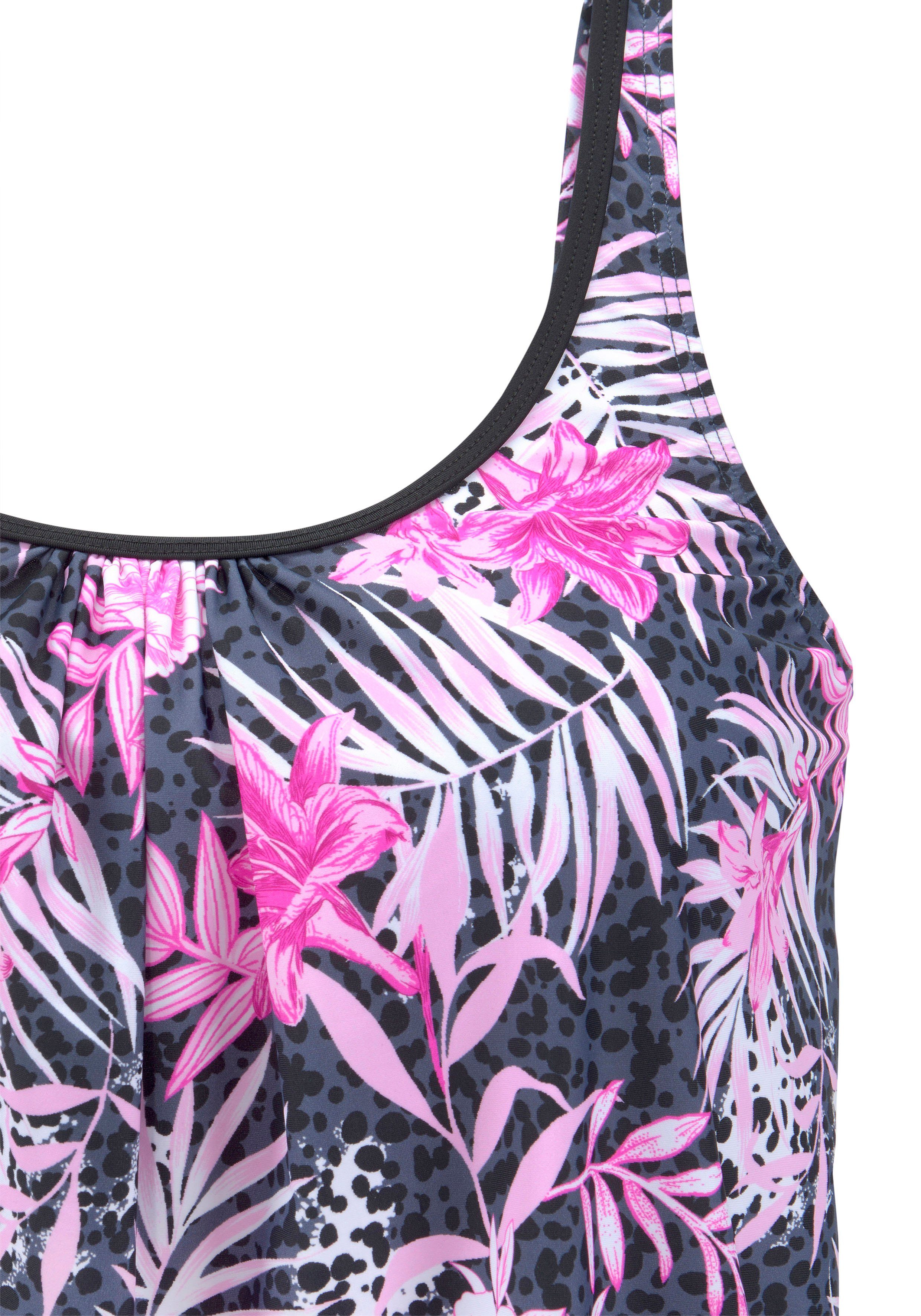 Buffalo Oversized tankini in de patroonmix