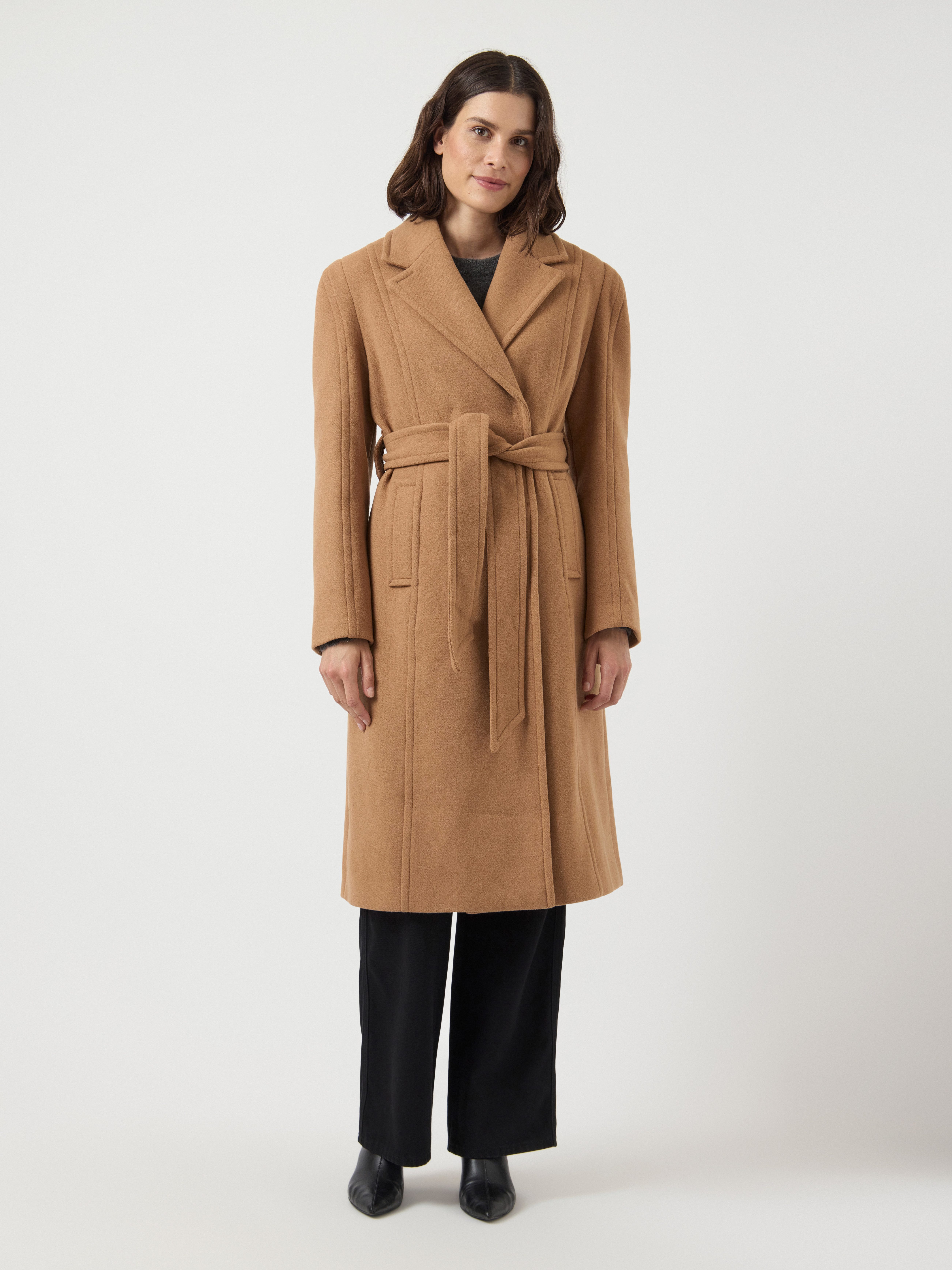 Y.A.S Lange jas YASKALI WOOL BLEND COAT S. NOOS