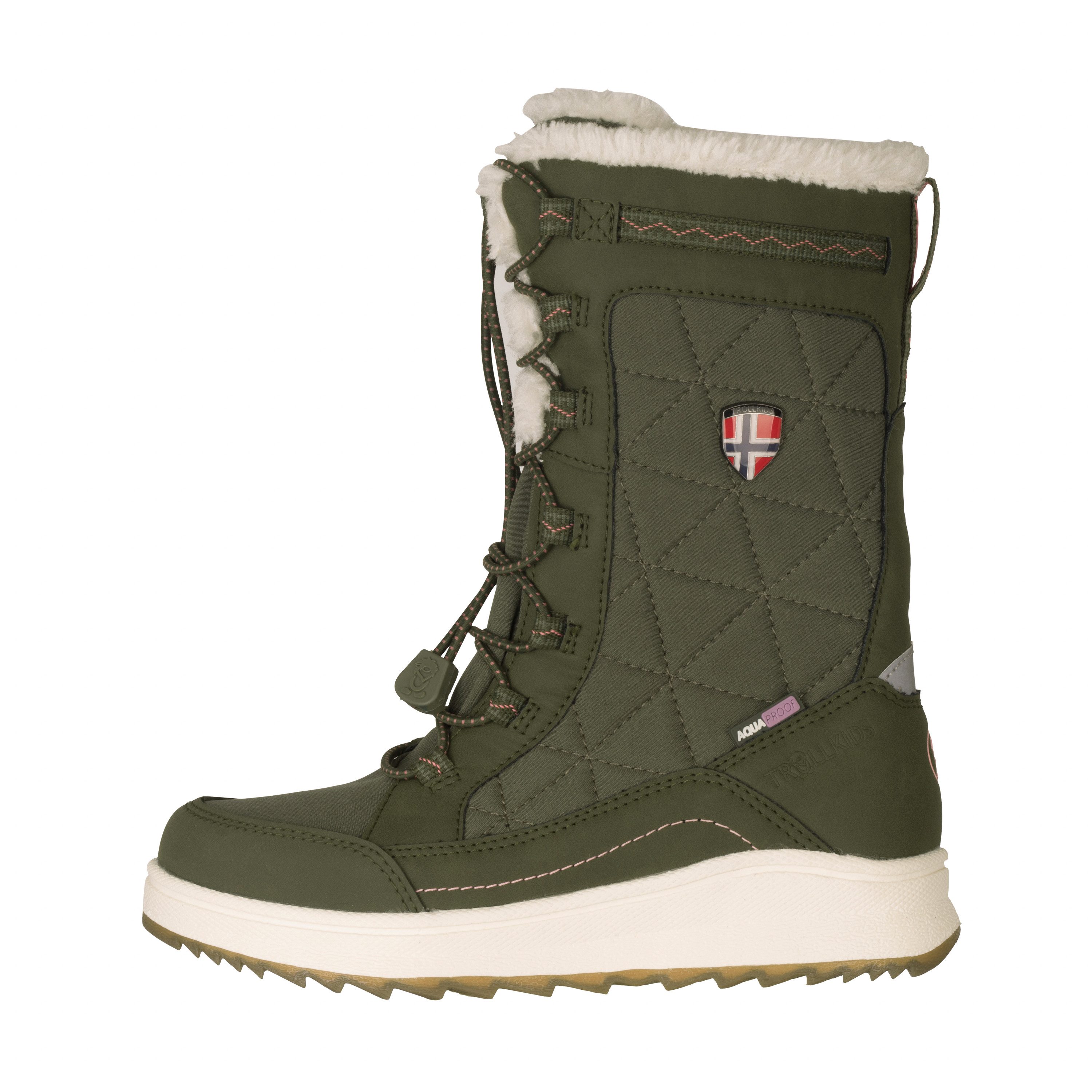 TROLLKIDS Winterlaarzen GIRLS ARENDAL WINTER BOOTS PRO waterdicht, snelsluiting, reflecterende details