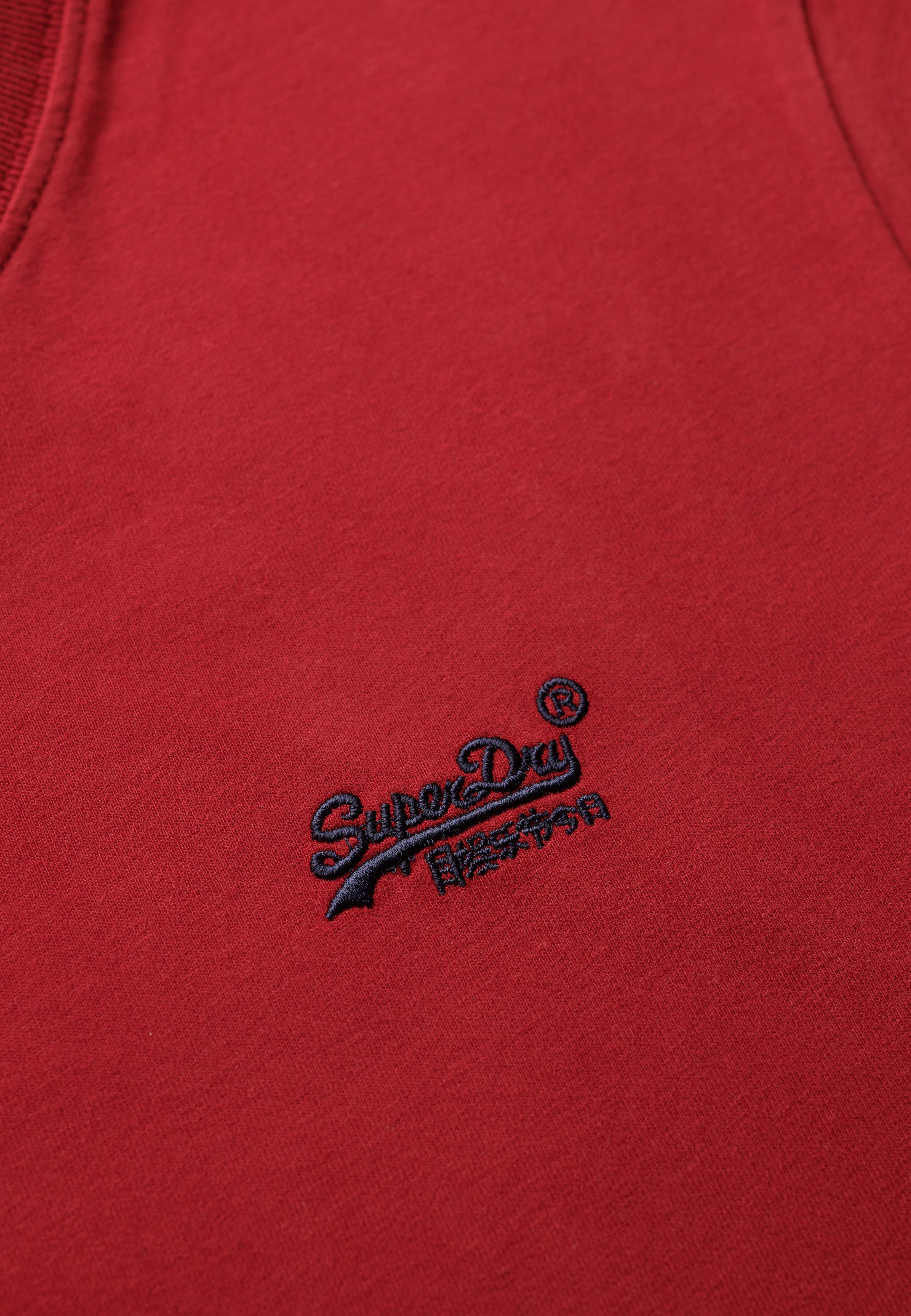 Superdry Shirt met ronde hals ESSENTIAL LOGO EMB TEE