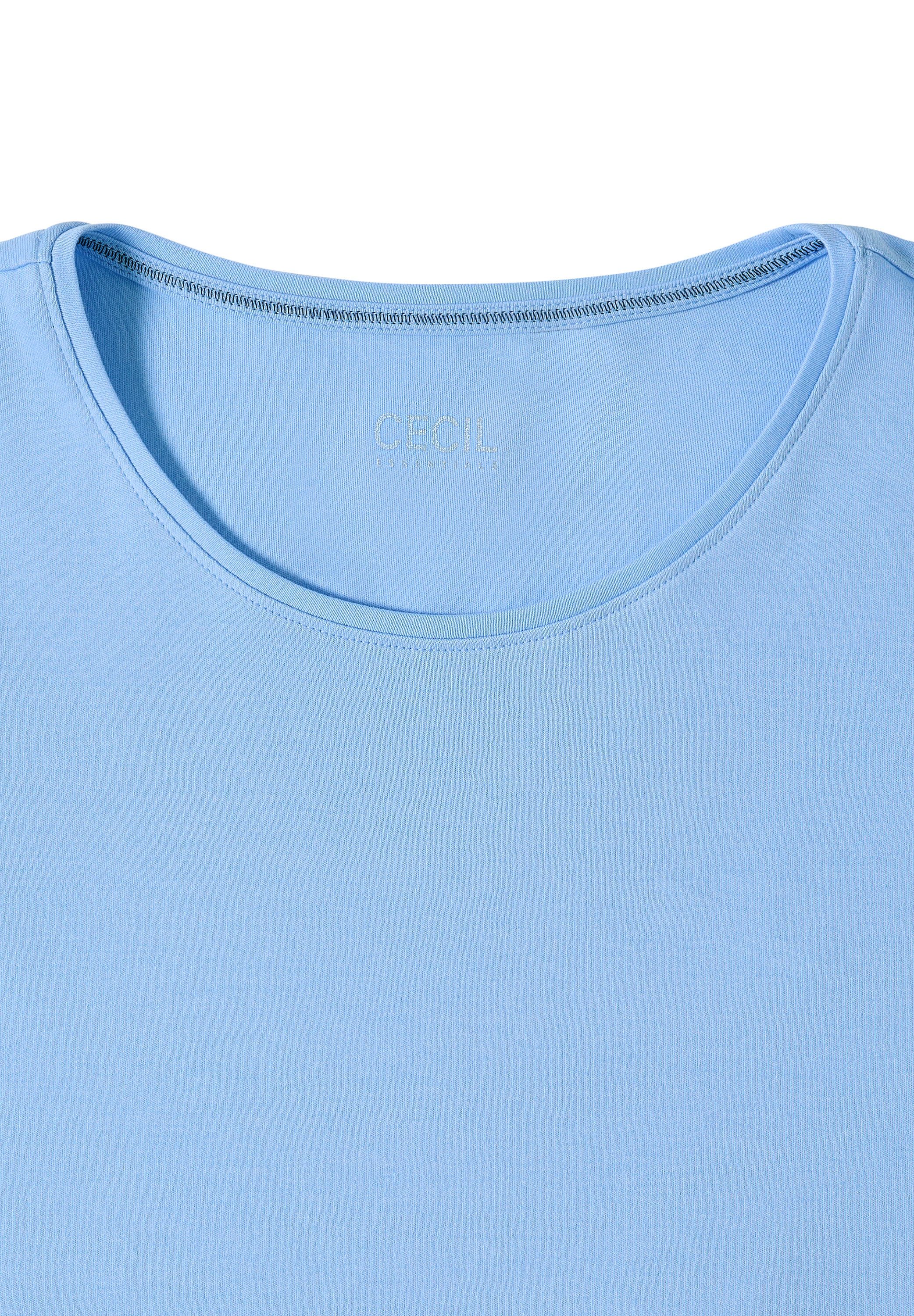 Cecil Shirt met ronde hals Stijl Lena met korte mouwen