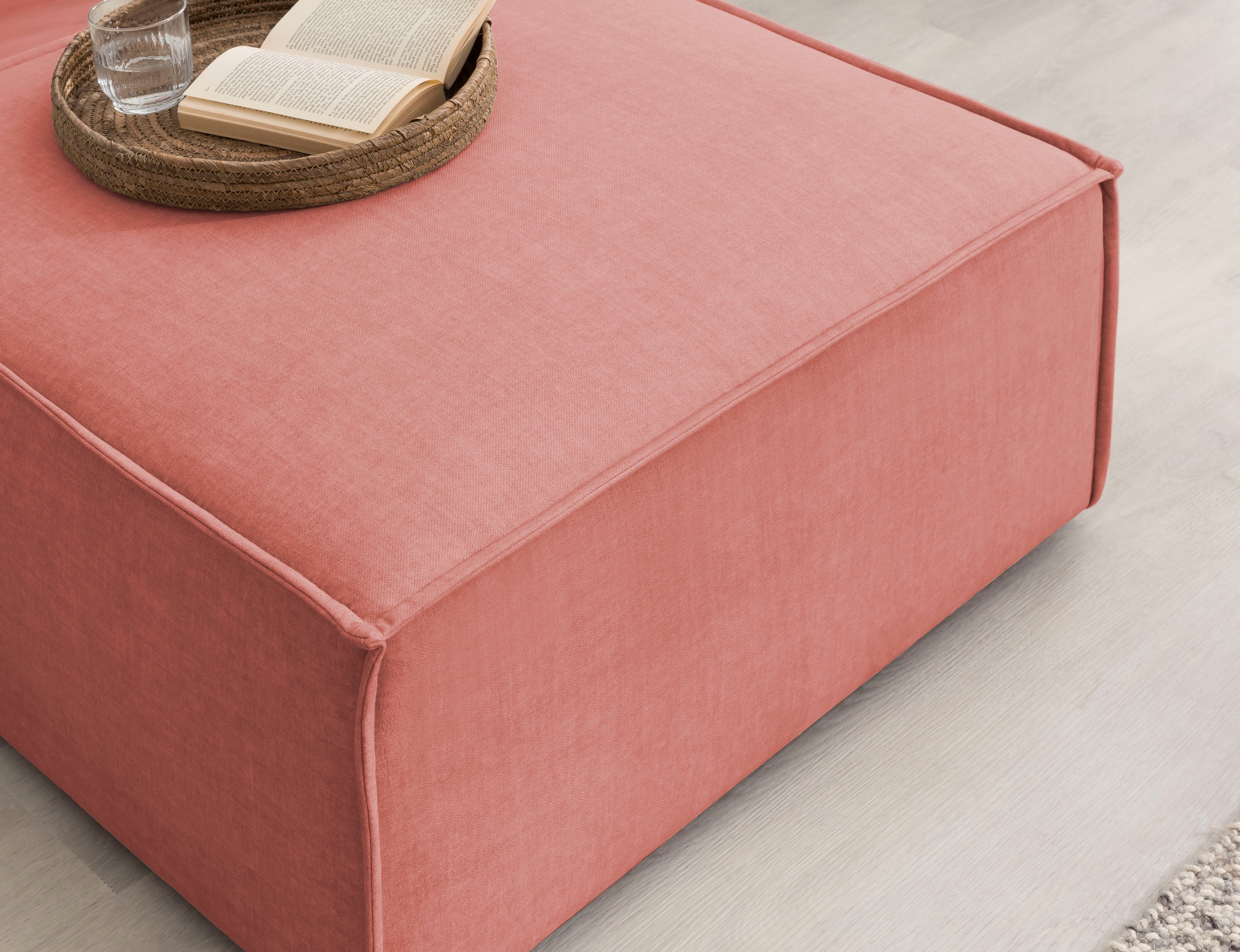 Home affaire Hocker Sherwood passend bij de bekleding van de sherwood-serie