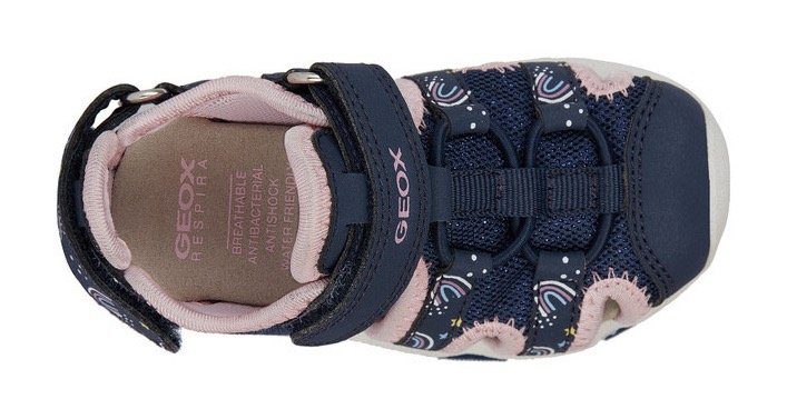 Geox Sandalen B SANDAL MULTY GIRL , zomerschoen, klittenbandschoen, sandaal, met geox speciale membraan