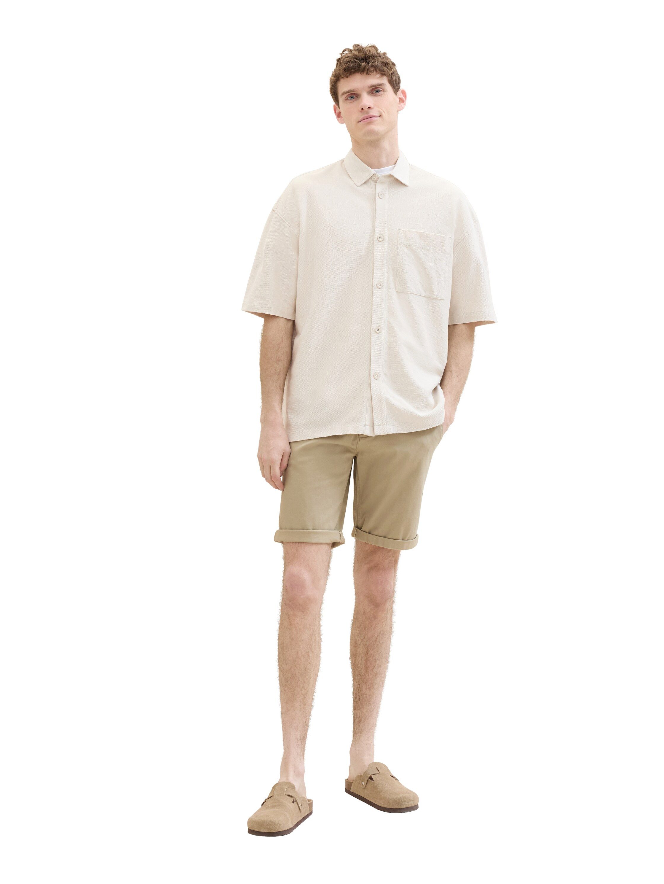 Tom Tailor Bermuda Zomerbroek met paspelzak