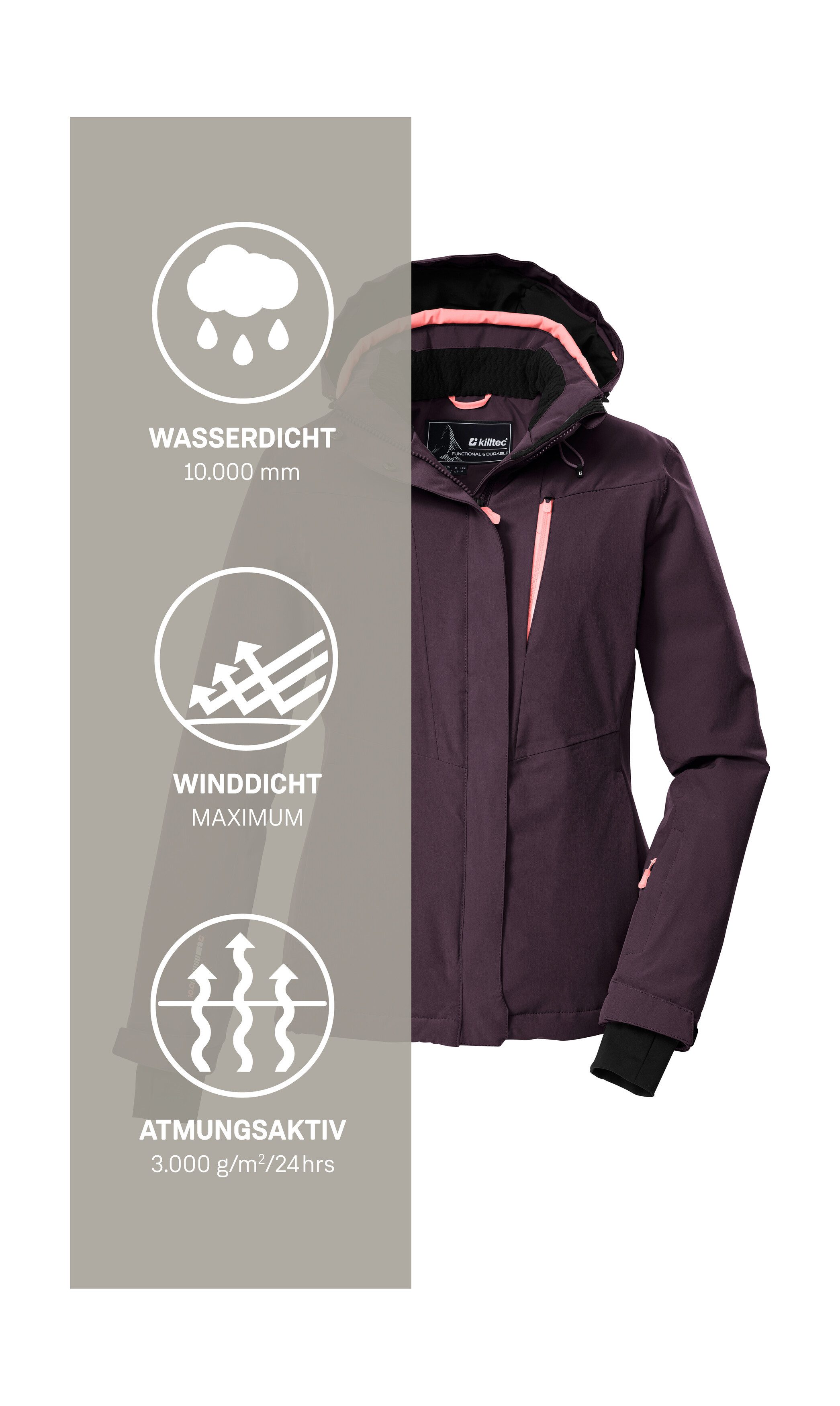 Killtec Ski-jack KSW 25 WMN SKI JCKT