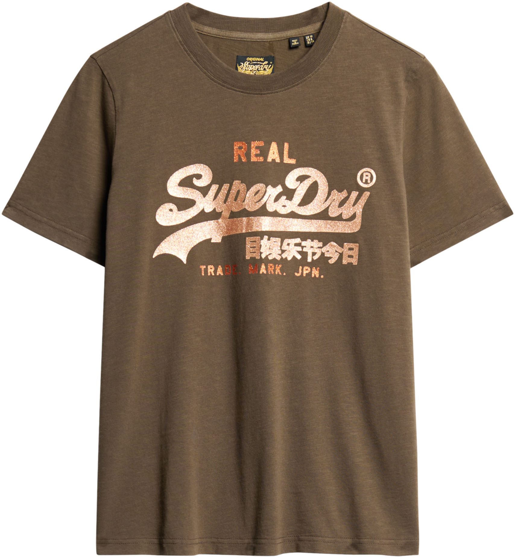 Superdry Shirt met print EMBELLISHED VL GRAPHIC T SHIRT