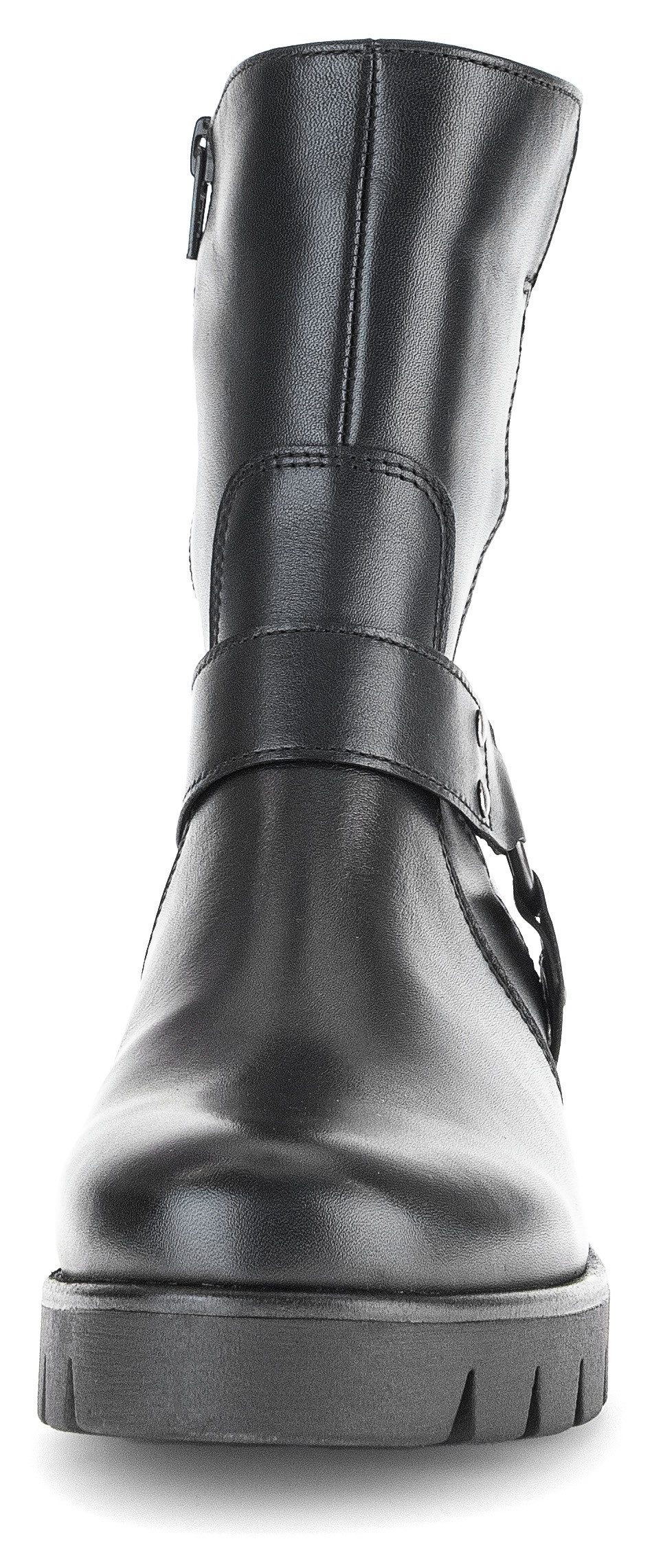 Gabor Bikerboots blokhak, enkellaars, laarzen met best fitting-uitrusting